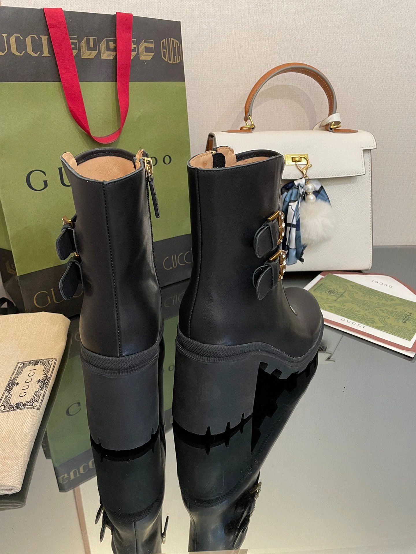 coco- heel height ：9cm waterproof ：2cm， Calfskin 2colour item:B-X158J2318-2