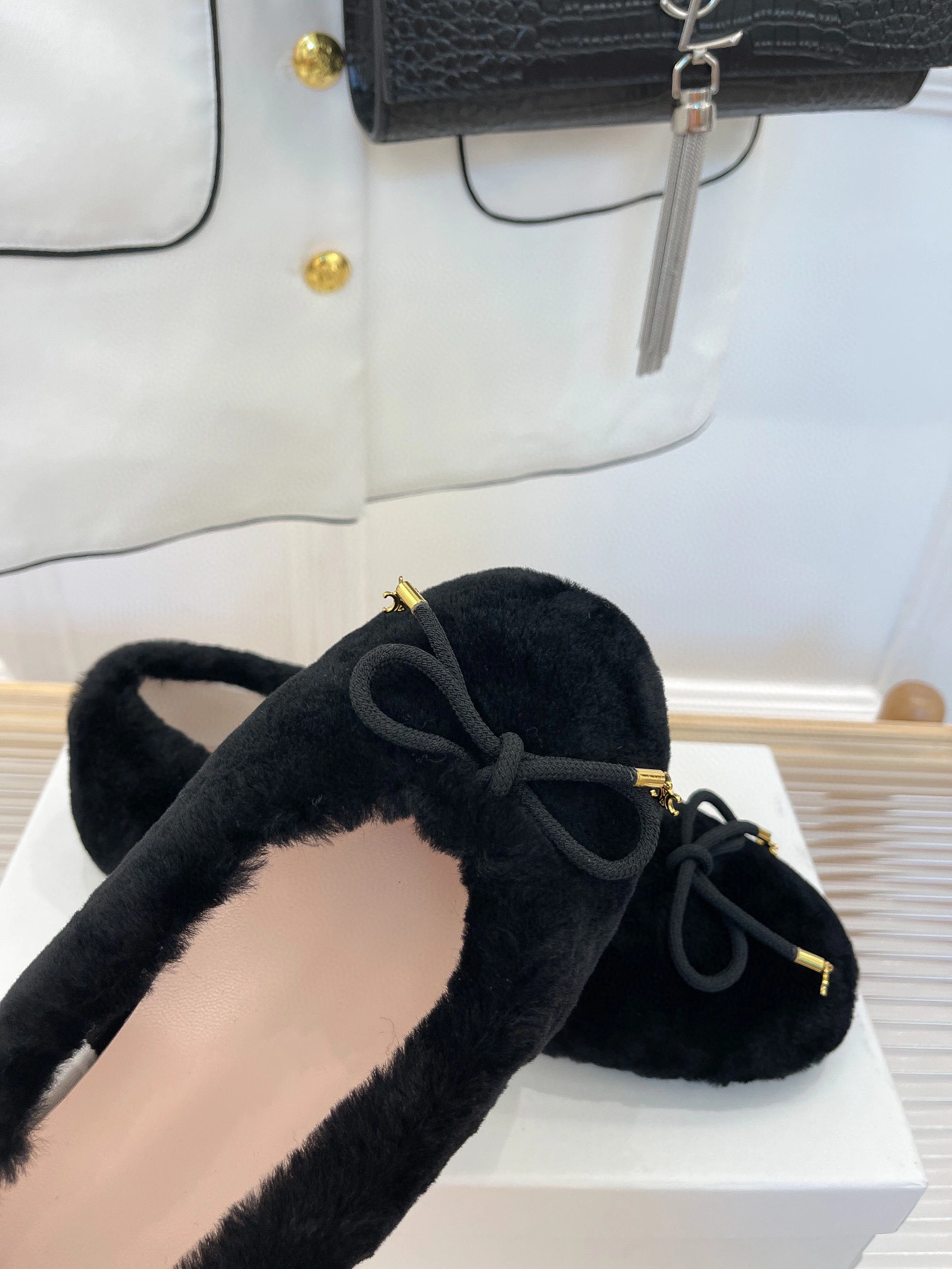 coco- wool cotton Sheepskin Calfskin 2colour item:B-X198J2017-2