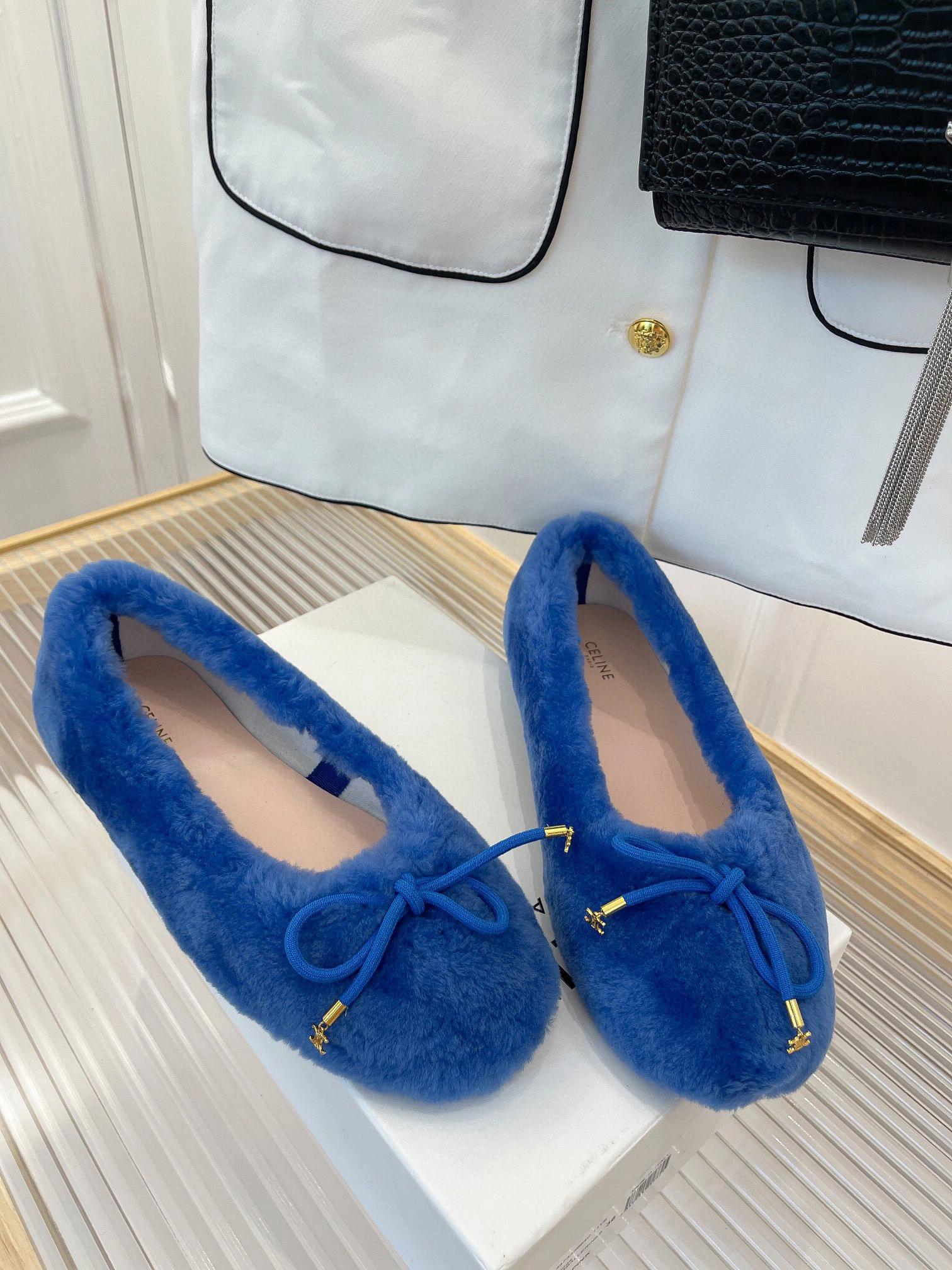 coco- wool cotton Sheepskin Calfskin 2colour item:B-X198J2017-2