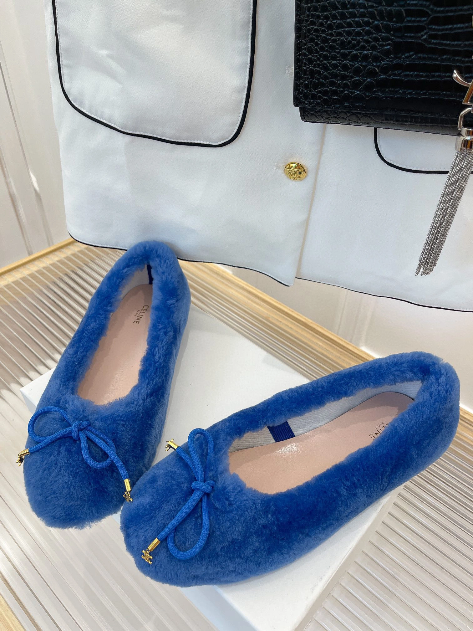 coco- wool cotton Sheepskin Calfskin 2colour item:B-X198J2017-2