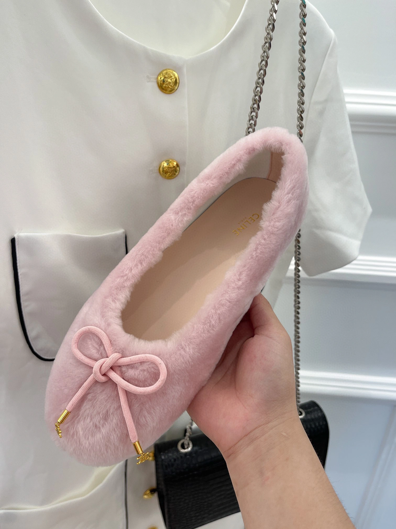 coco- wool cotton Sheepskin Calfskin 2colour item:B-X198J2018-2