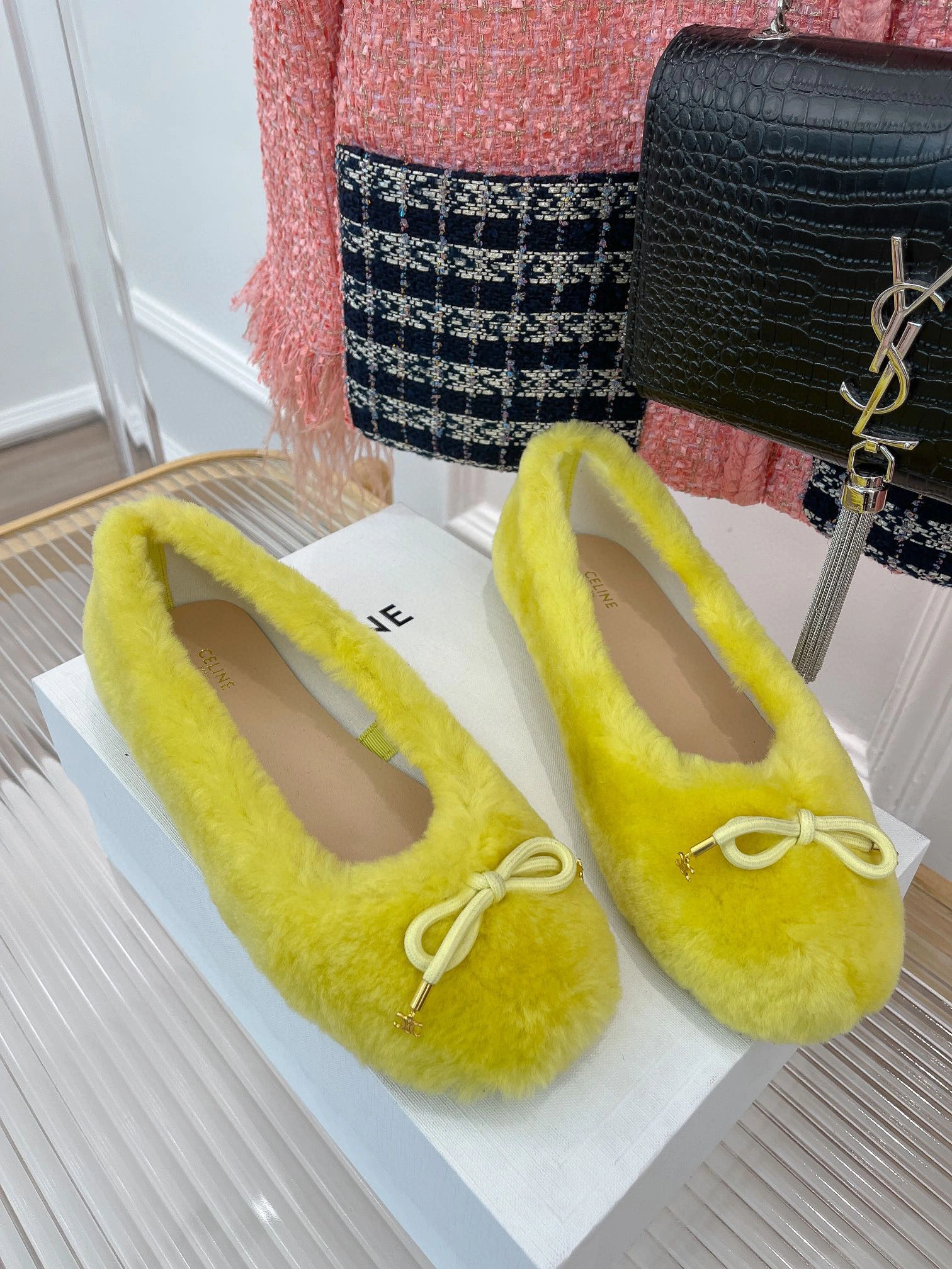 coco- wool cotton Sheepskin Calfskin 2colour item:B-X198J2019-2