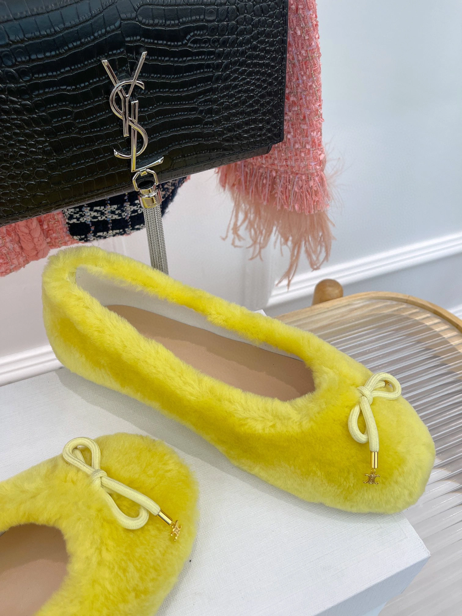 coco- wool cotton Sheepskin Calfskin 2colour item:B-X198J2019-2