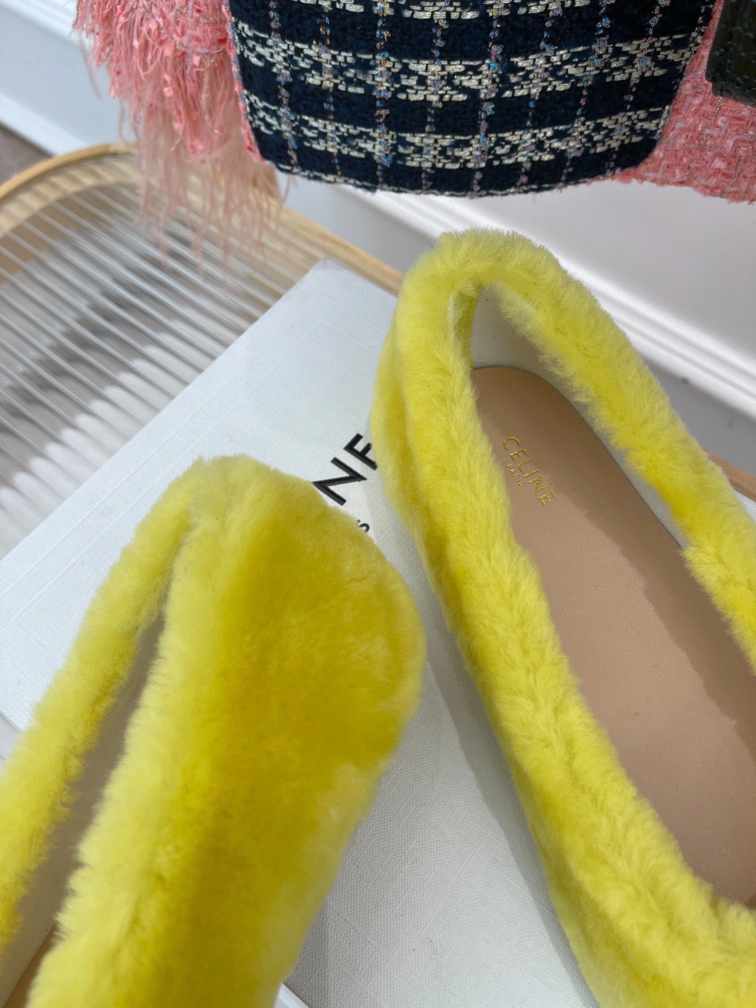 coco- wool cotton Sheepskin Calfskin 2colour item:B-X198J2019-2