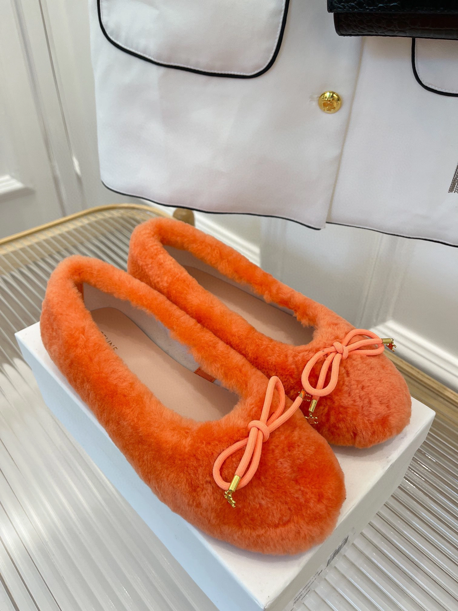 coco- wool cotton Sheepskin Calfskin 2colour item:B-X198J2019-2
