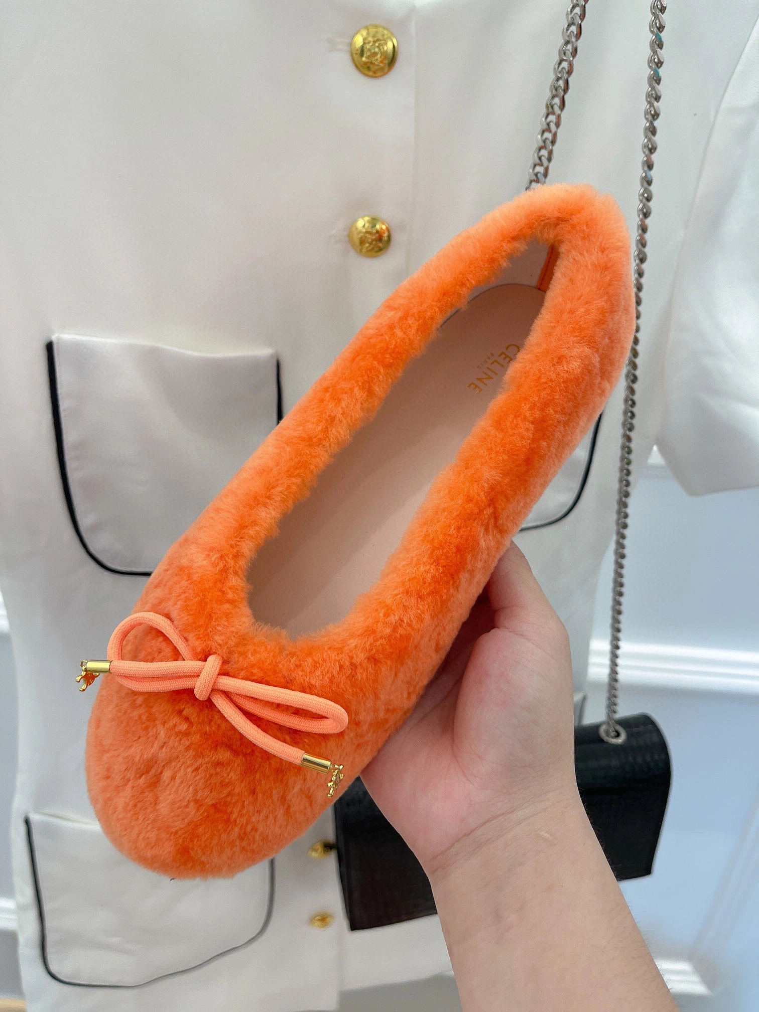 coco- wool cotton Sheepskin Calfskin 2colour item:B-X198J2019-2