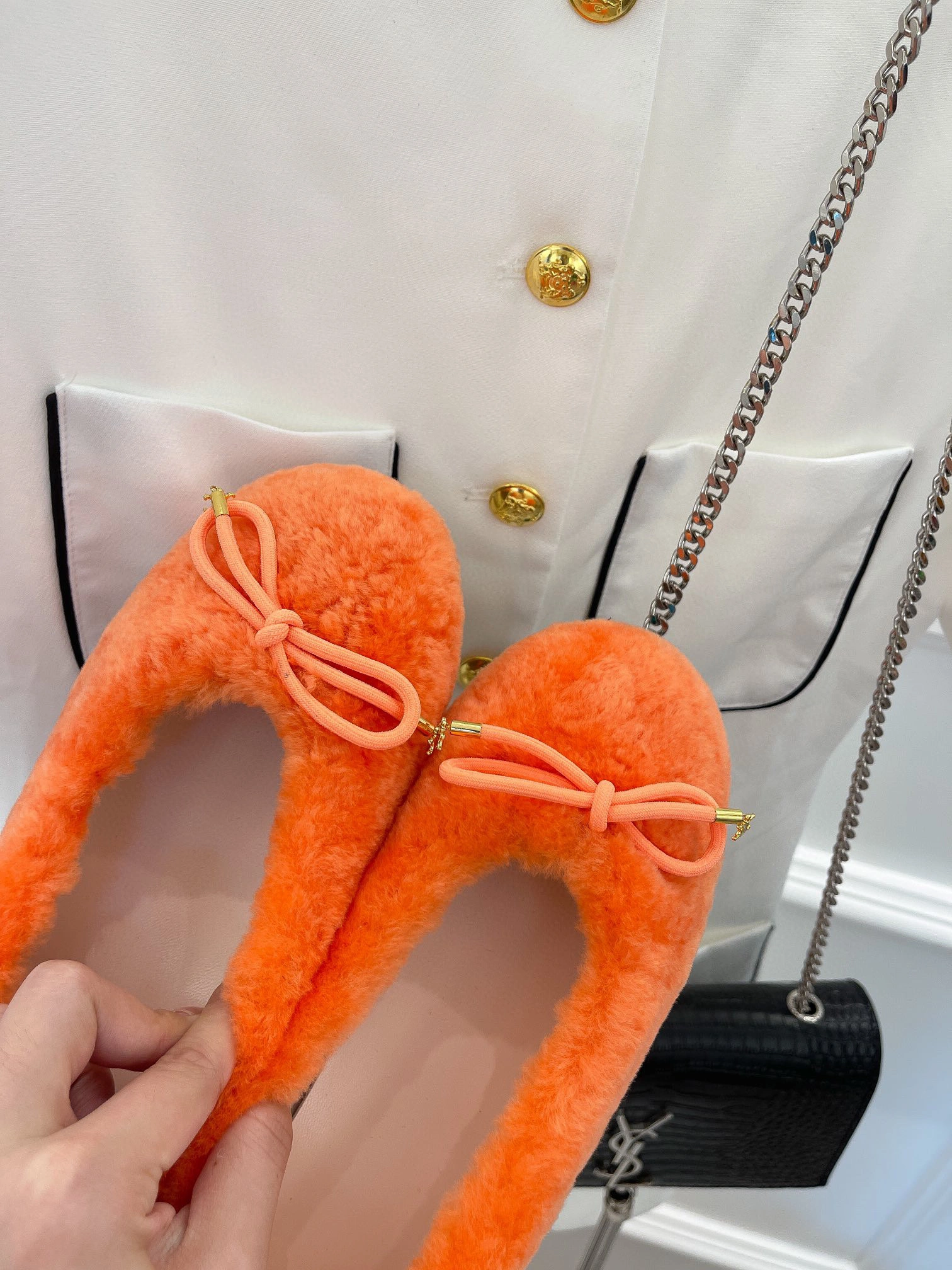 coco- wool cotton Sheepskin Calfskin 2colour item:B-X198J2019-2