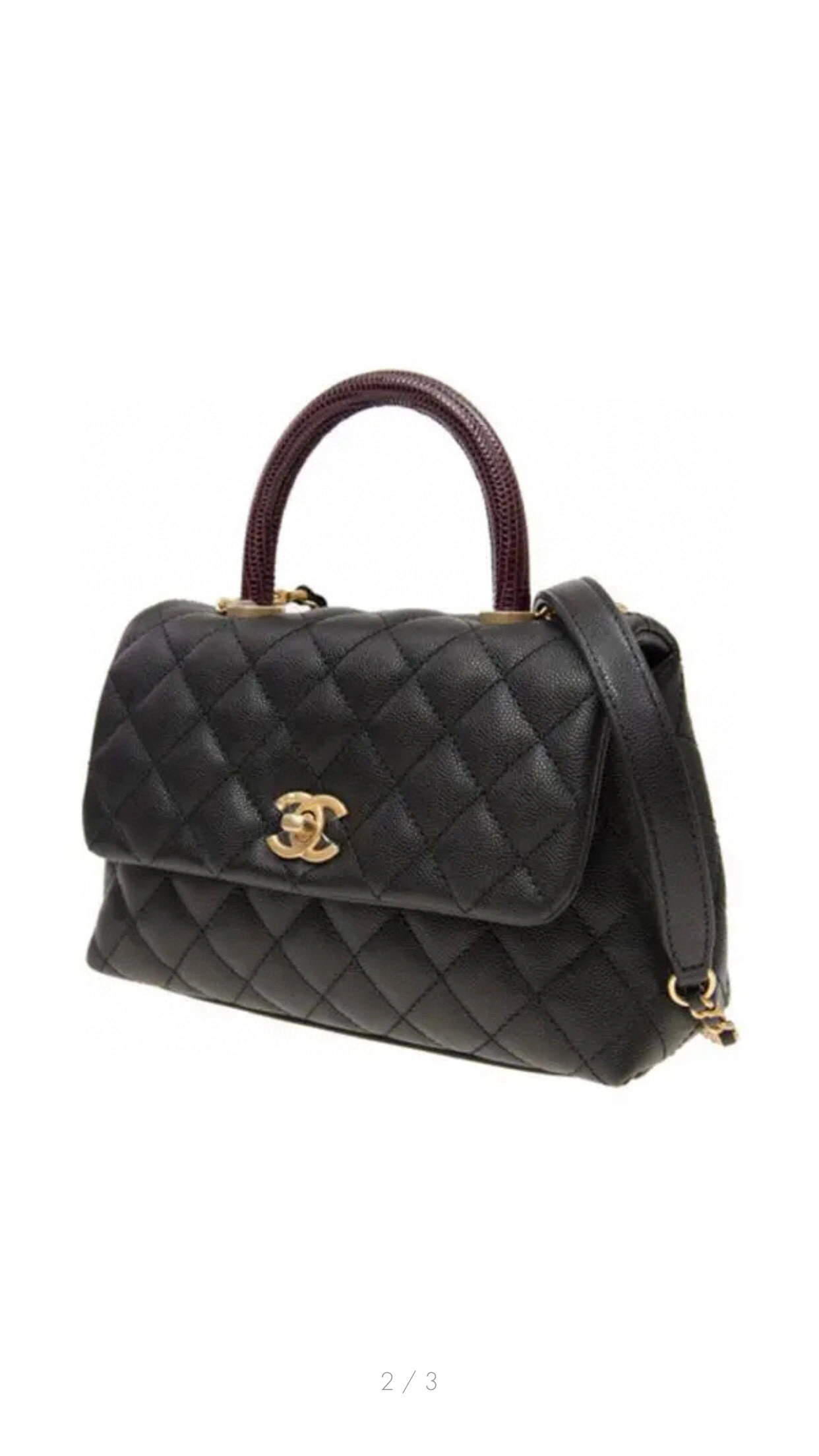 coco handle （Lizard Skin），（CALF SKIN）high quality version item : 046Y171B1450I1008