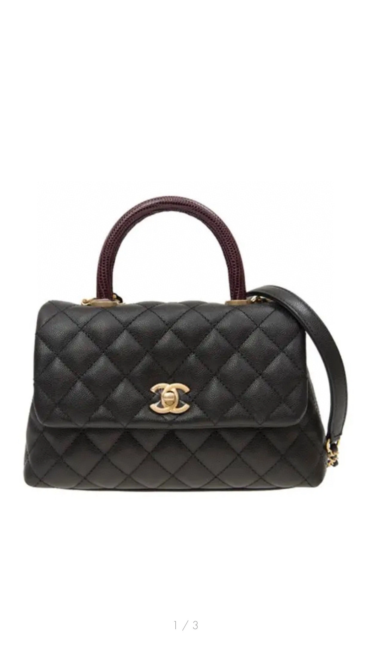coco handle （Lizard Skin），（CALF SKIN）high quality version item : 046Y171B1450I1008