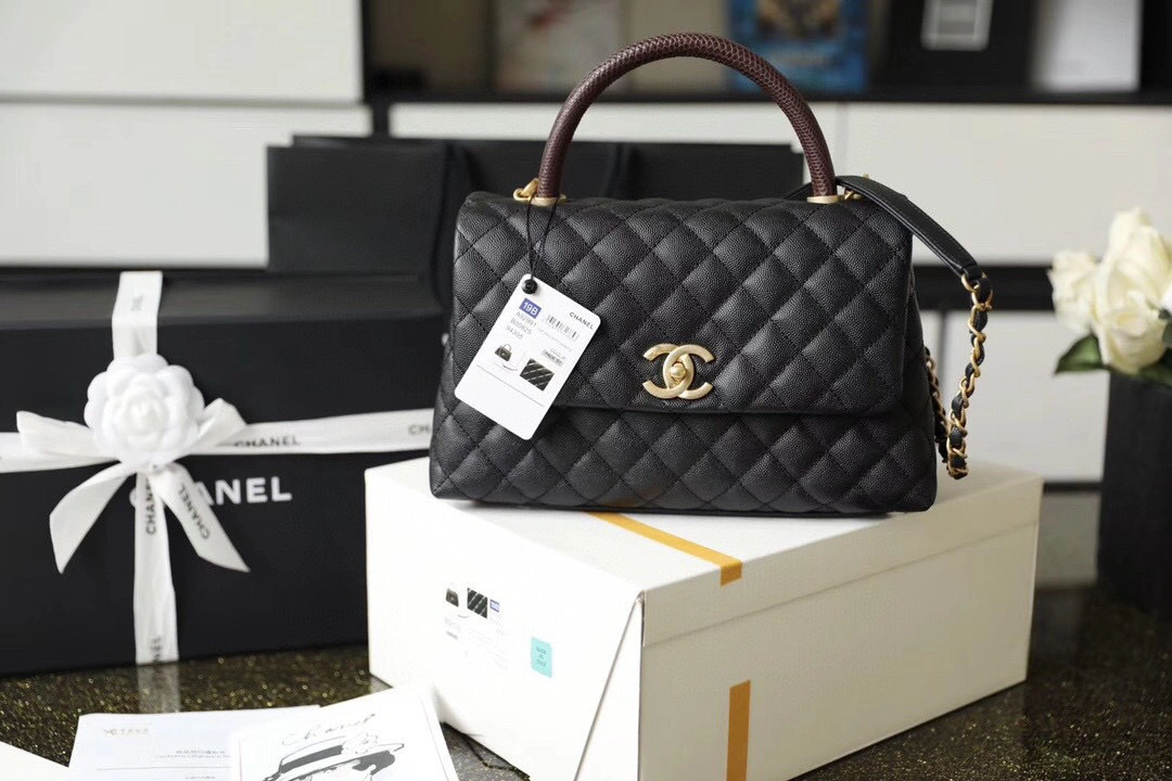 coco handle （Lizard Skin），（CALF SKIN）high quality version item : 046Y171B1450I1008
