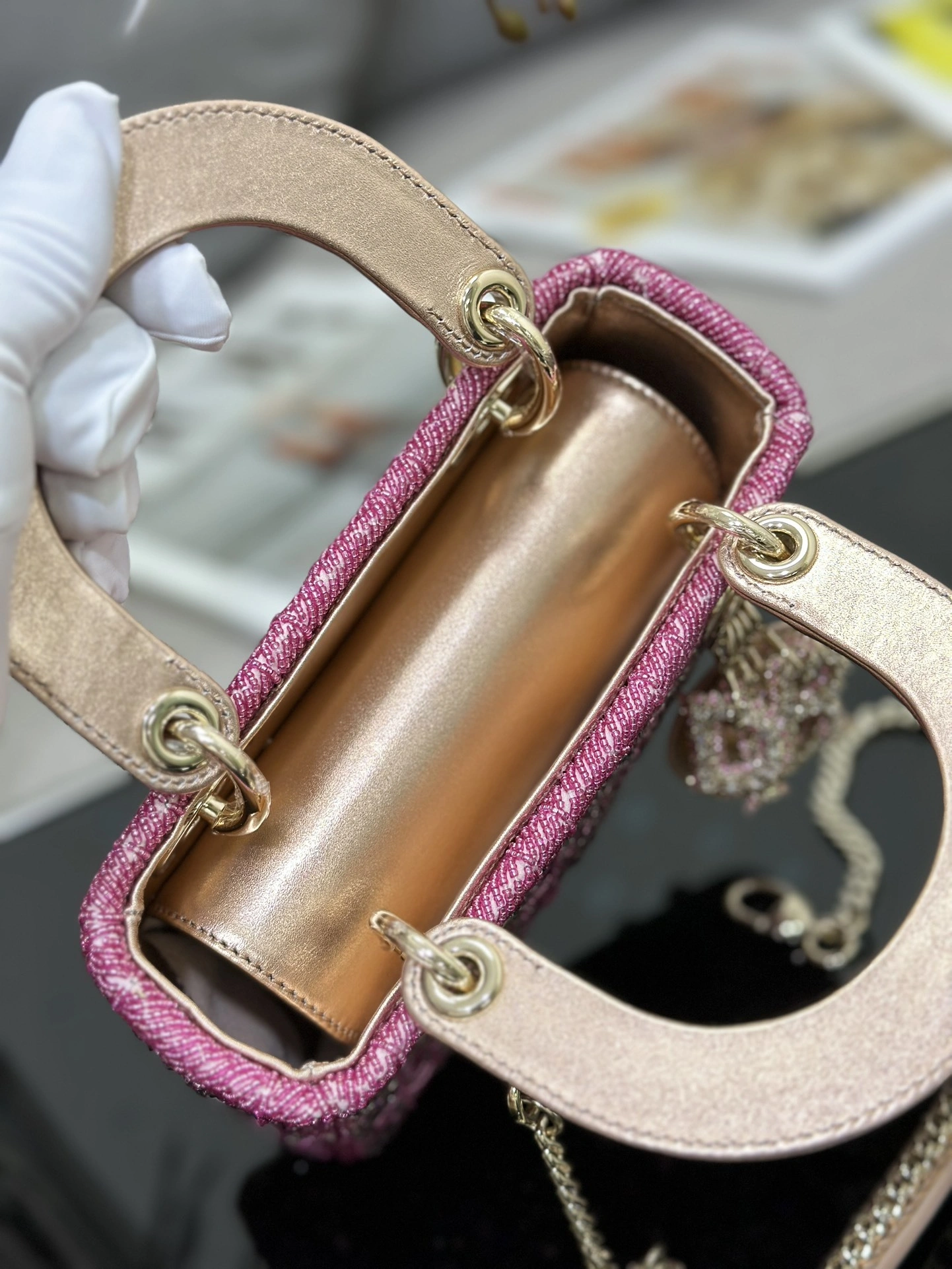 custombag-- 4ior M0505ORHR_M912 high quality version cowhide item:D-B063J2508