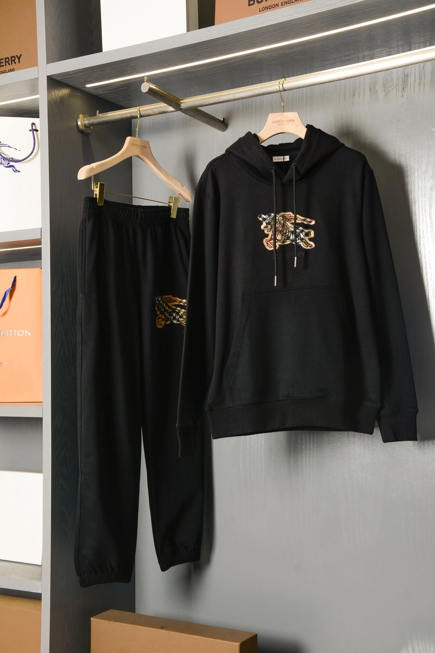 Bald Eagle-- 2ur25rry 25SS suit Cotton embroidery fleece oversized item:E-F020L0518H