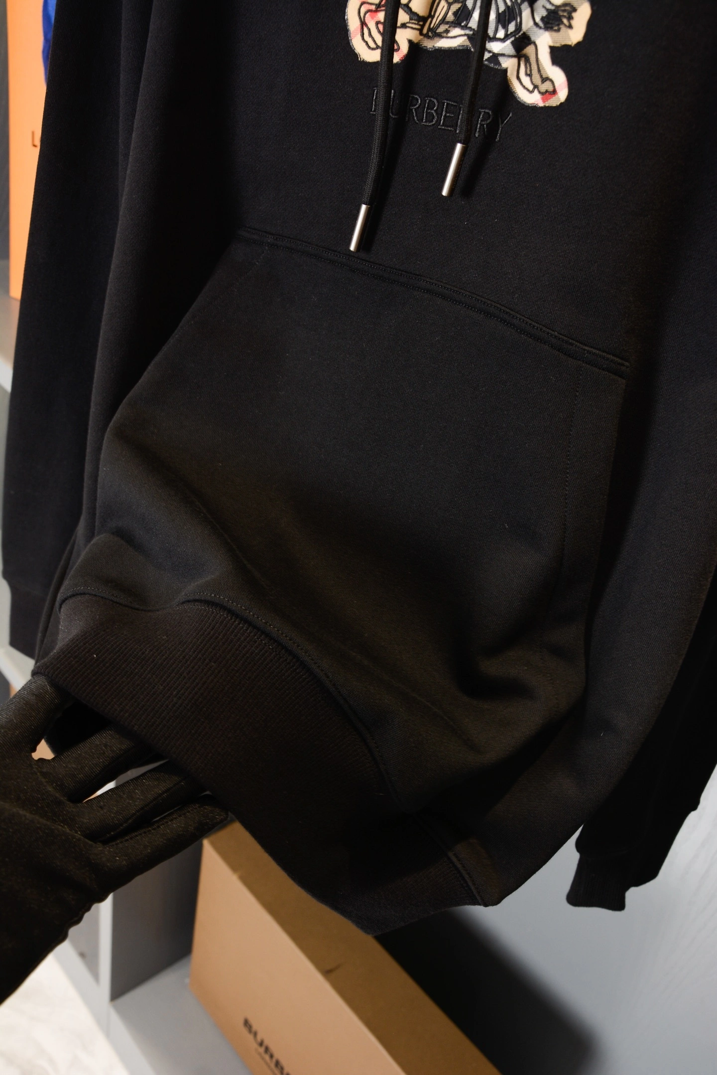 Bald Eagle-- 2ur25rry 25SS suit Cotton embroidery fleece oversized item:E-F020L0518H