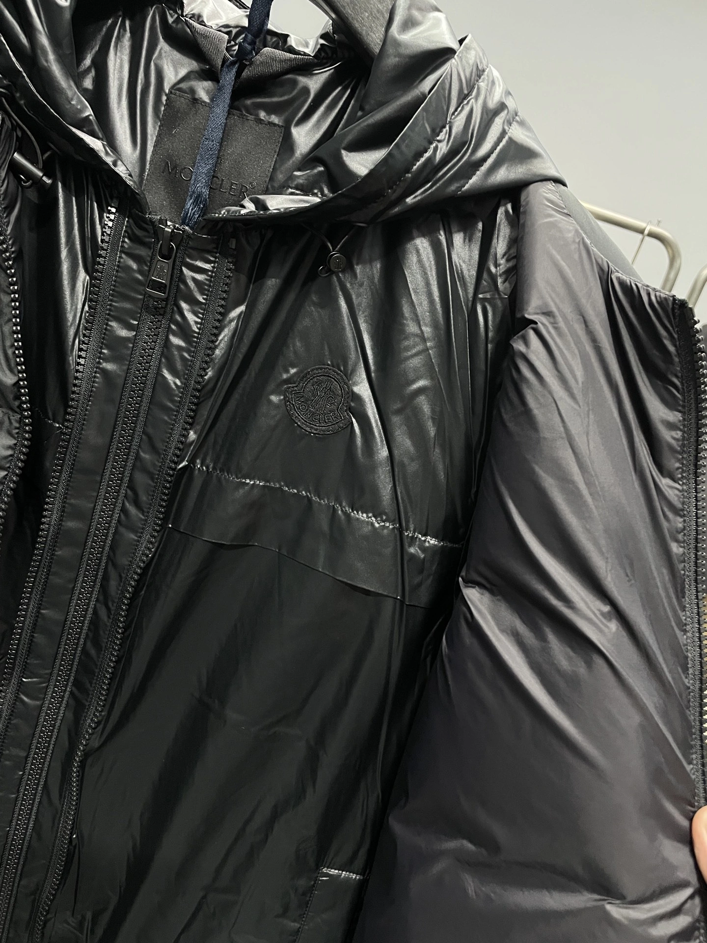 Bald Eagle- 7o9385r Down jacket 90 white duck down nylon embroidery item:E-F360K0307