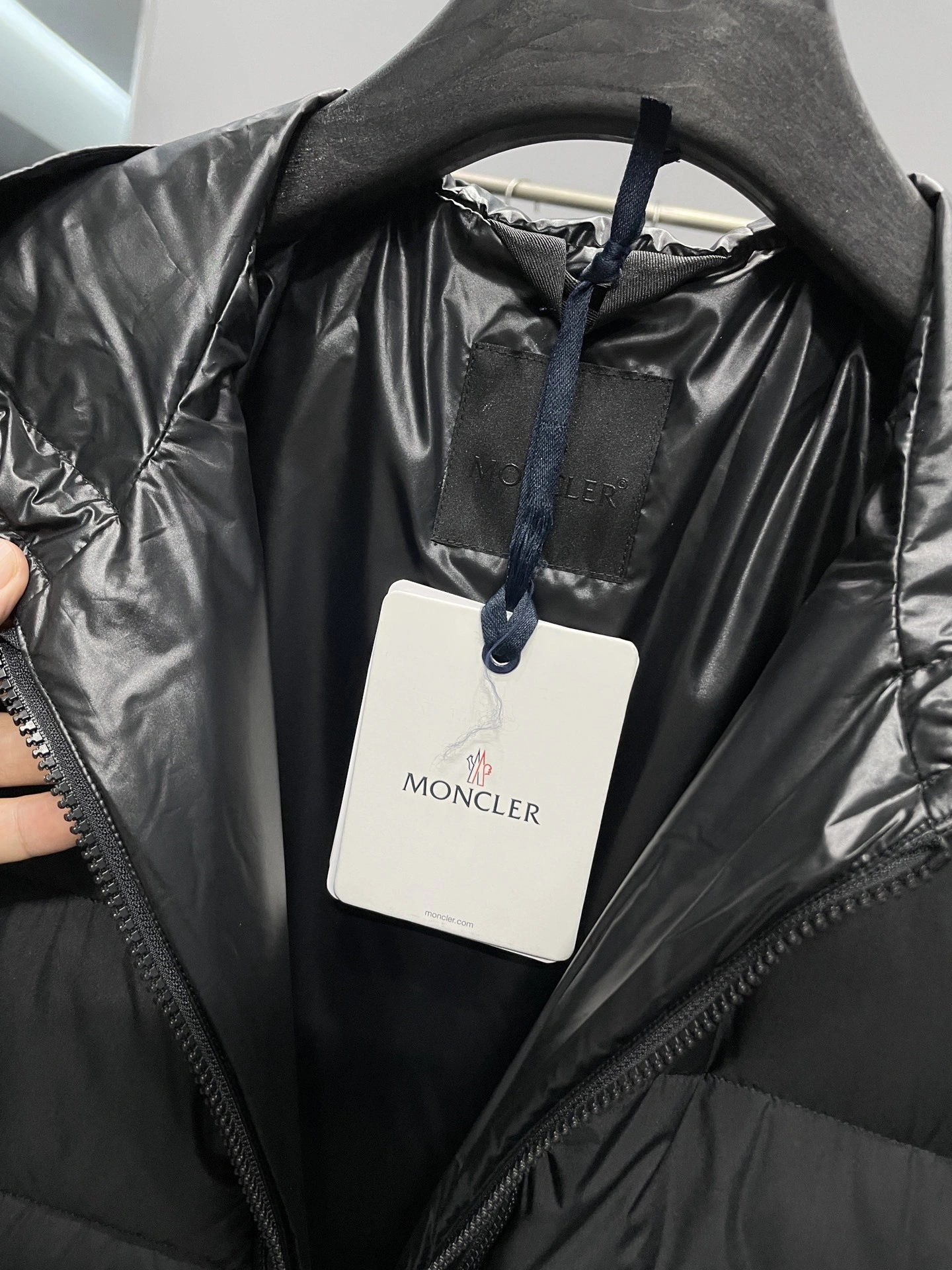 Bald Eagle- 7o9385r Down jacket 90 white duck down nylon embroidery item:E-F360K0307