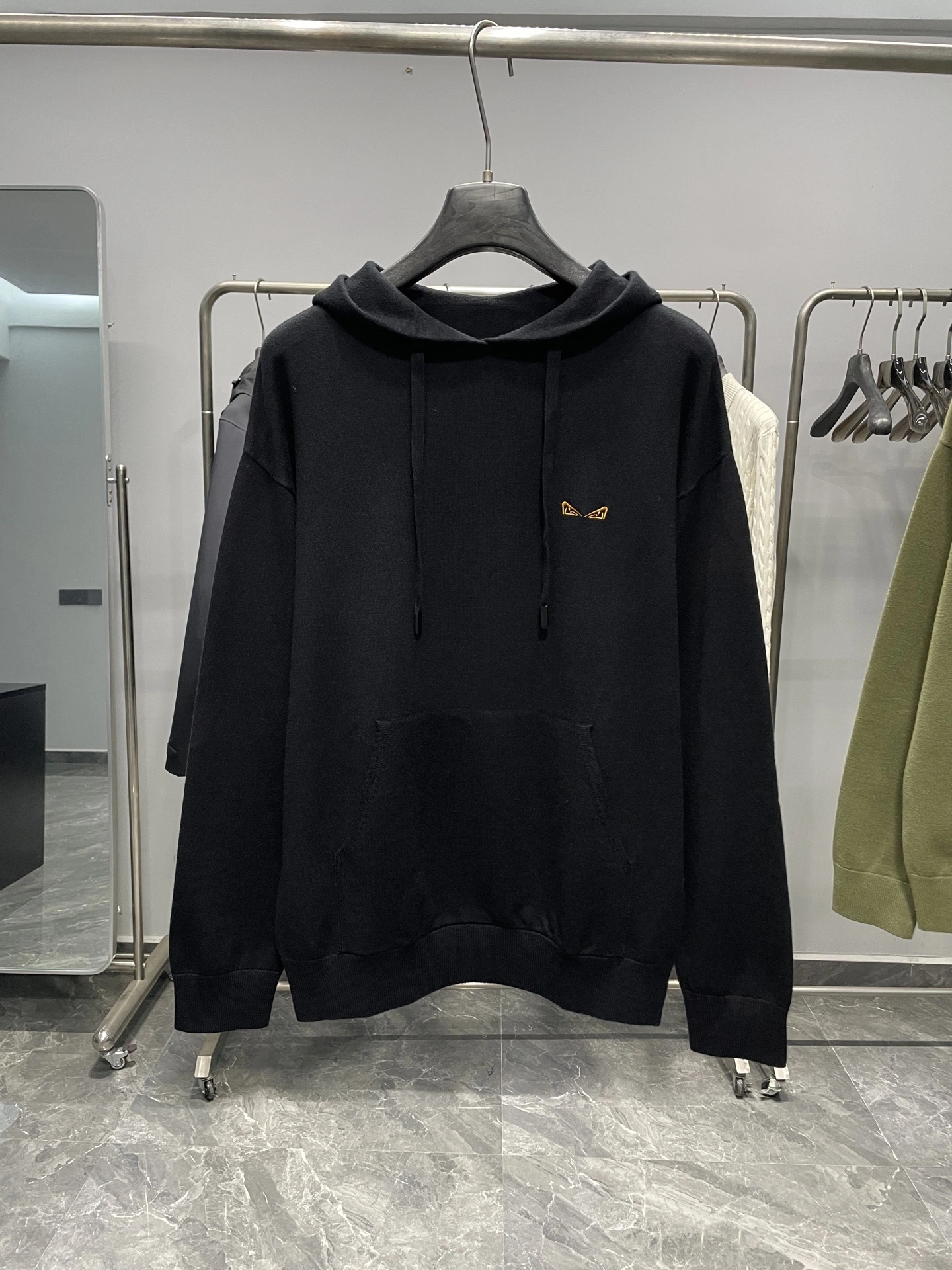 Bald Eagle- F594i high quality version cashmere wool embroidery 2Colour item:E-F360K1053-2