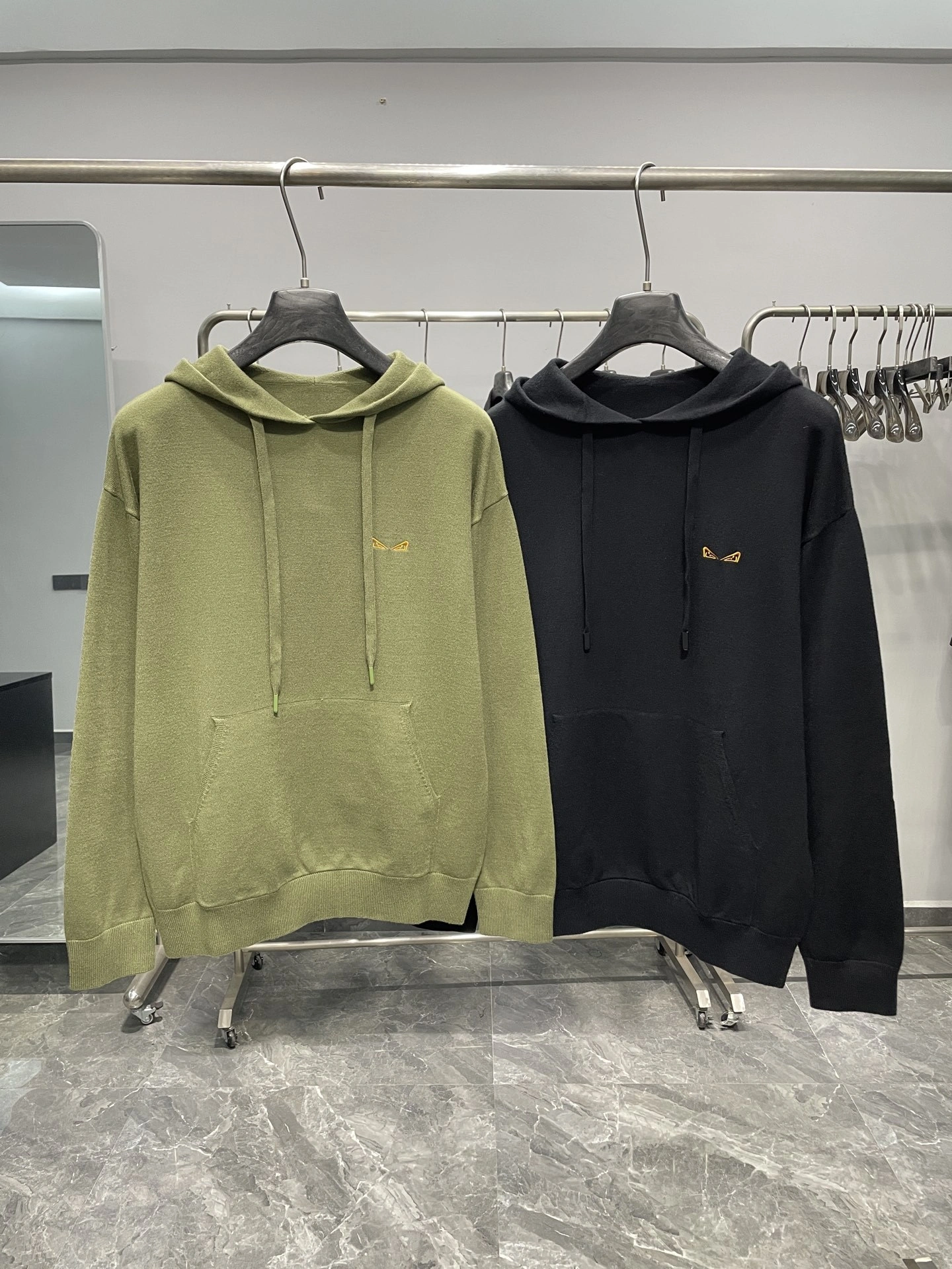 Bald Eagle- F594i high quality version cashmere wool embroidery 2Colour item:E-F360K1053-2