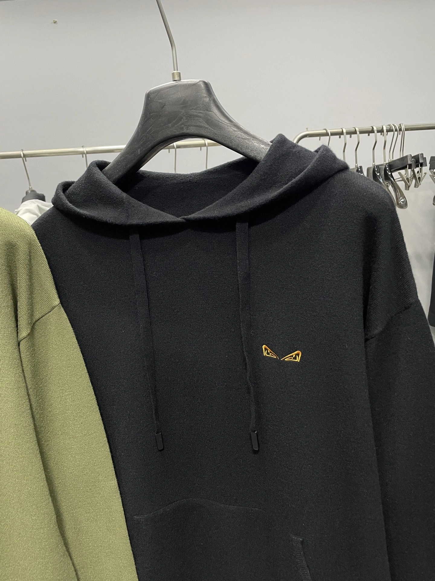 Bald Eagle- F594i high quality version cashmere wool embroidery 2Colour item:E-F360K1053-2