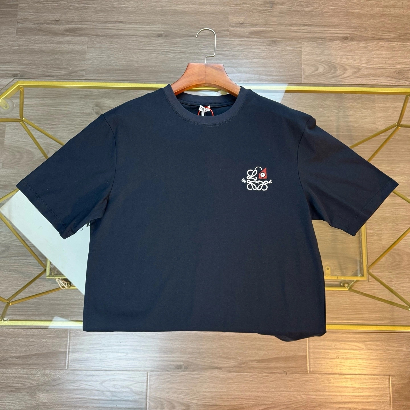 air -- 8o5w5 ss26 embroidery Cotton Anagram Louis Wain Futurist Cats oversized 2Colour item:F-F110A1908-2F