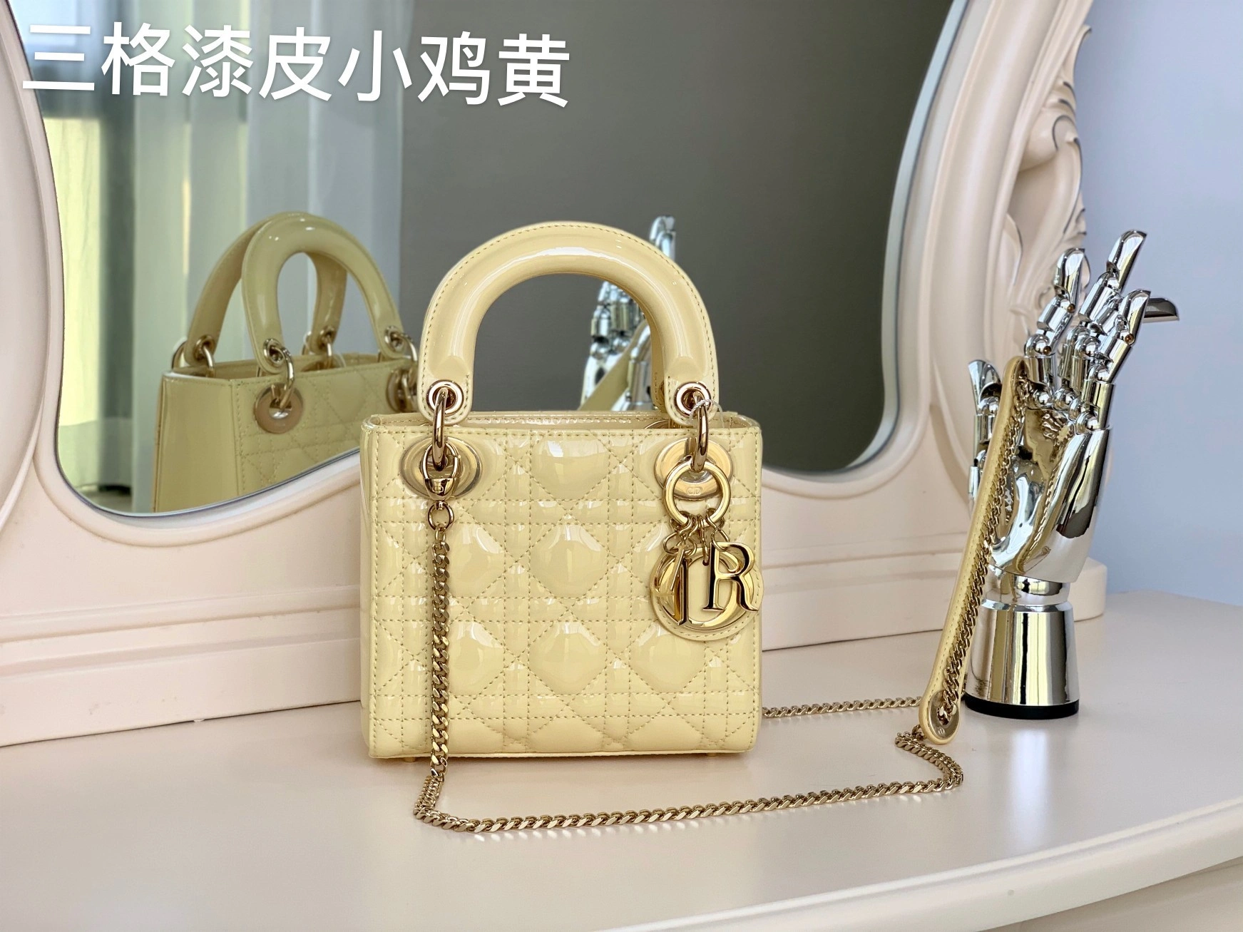 Custombag-- M0505OWCB-M26Y Lady high quality version Paint small JiHuang item：C-B803D0710