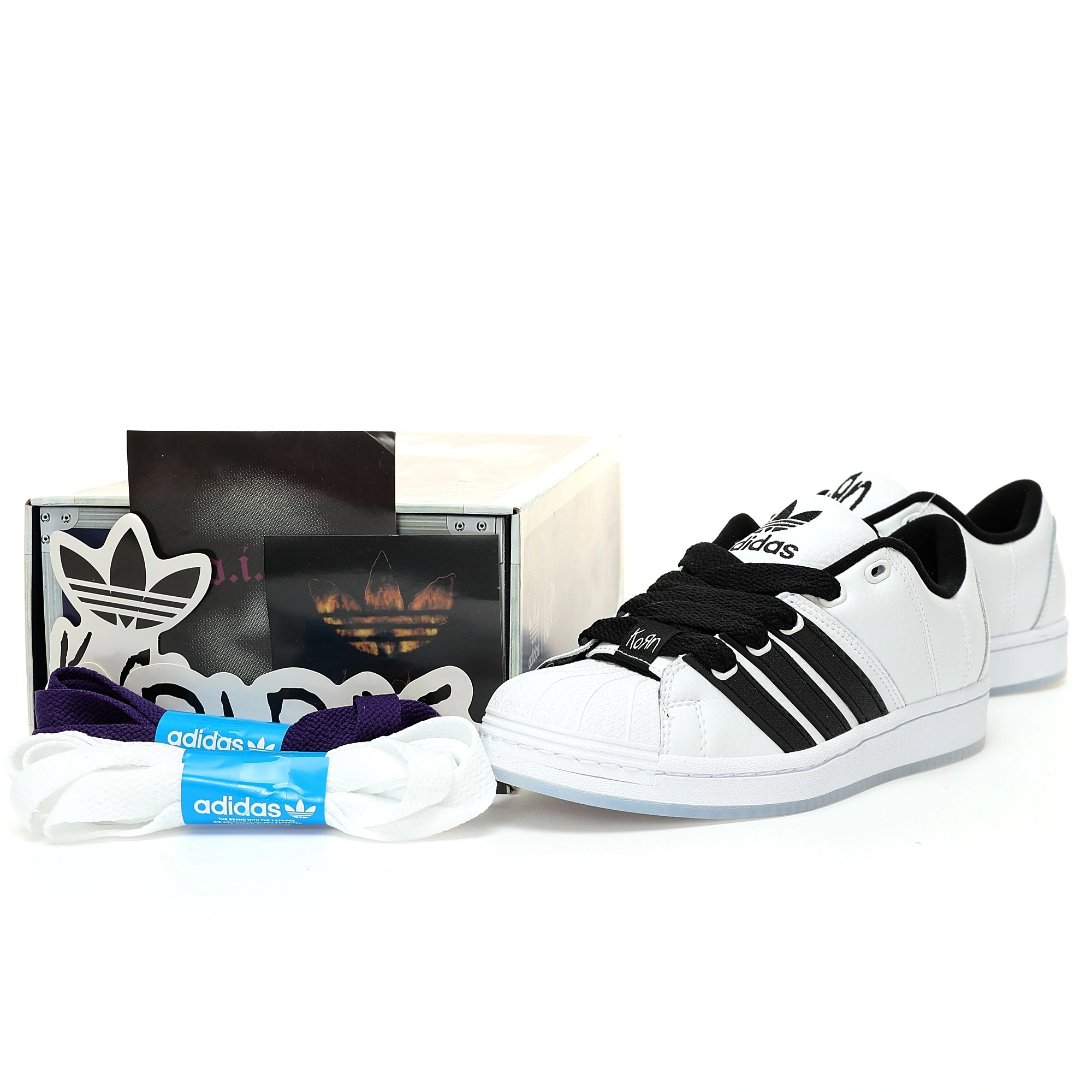 Flying pig-- 14i41s IG0793 Korn x Superstar Supermodified"White Black" item: E-X000L2423B