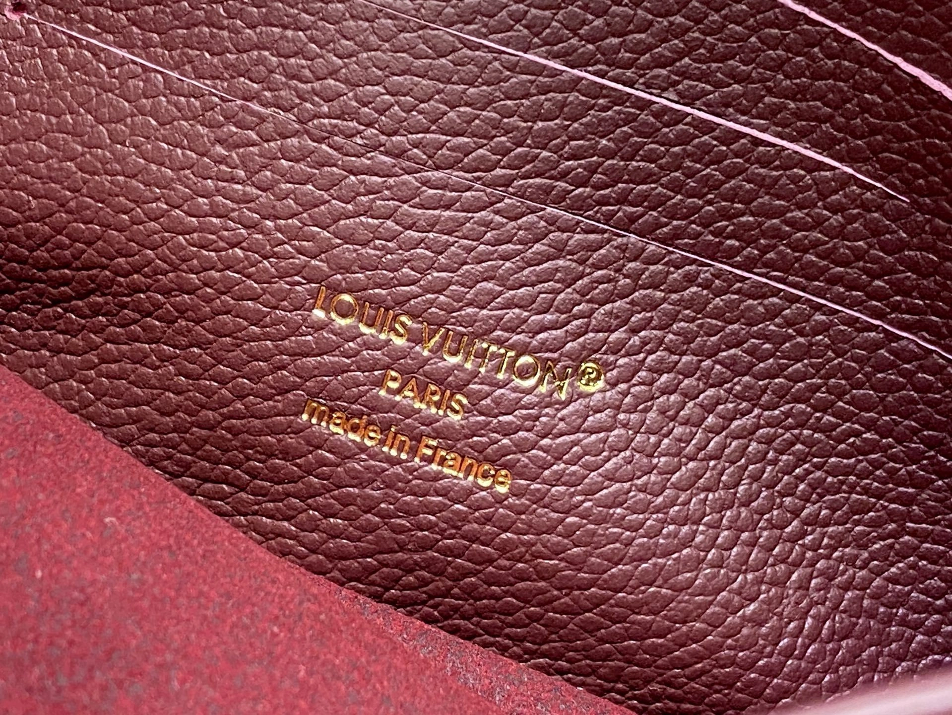 MOMO-- 8V M25814 high quality version Portefeuille chaîne Rosy Monogram Empreinte Ys item:E-B000J1836