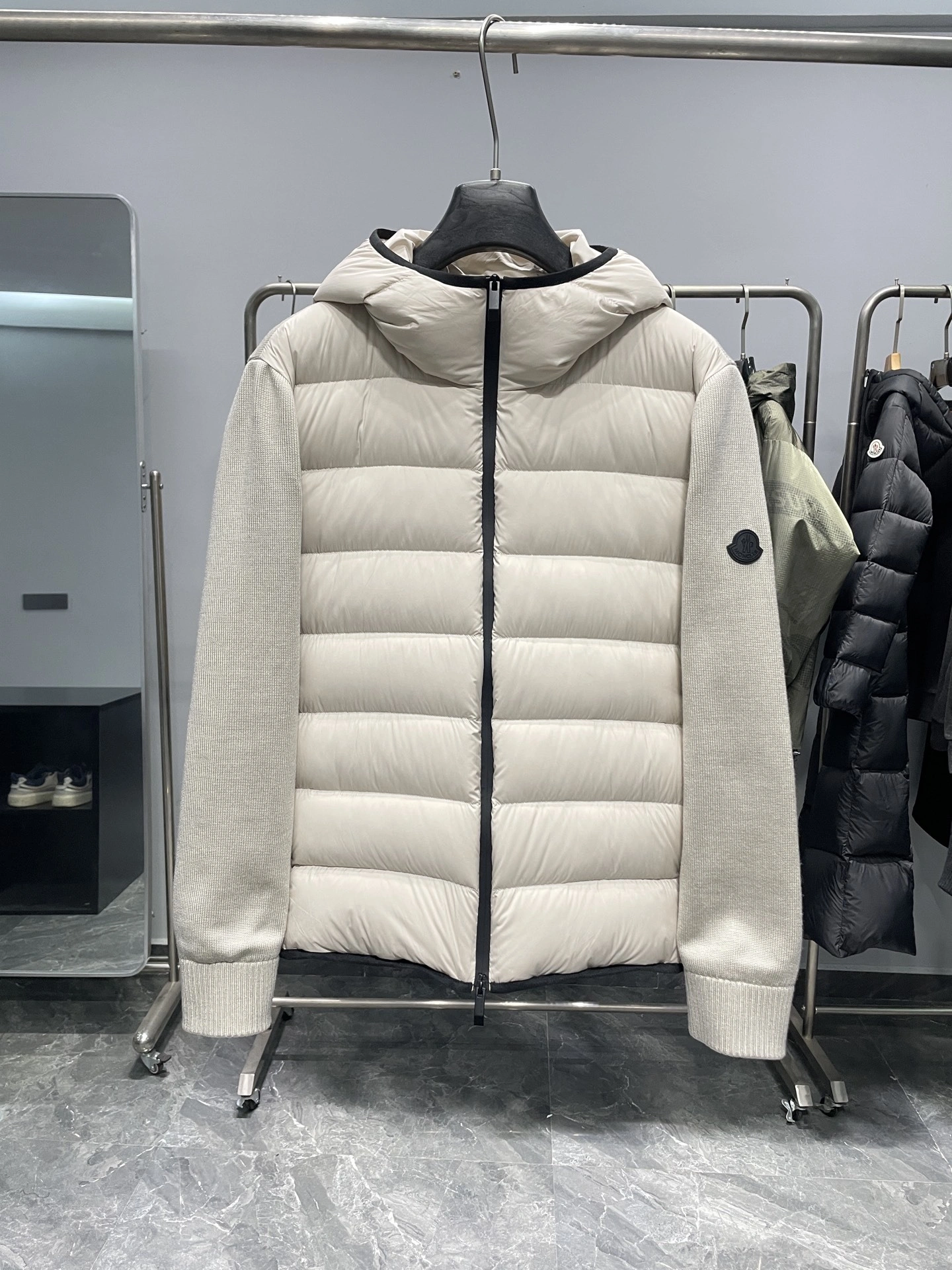 Bald Eagle-- 7o9385r high quality version wool Down jacket 90% white duck down 2Colour item:E-F360K1816-2