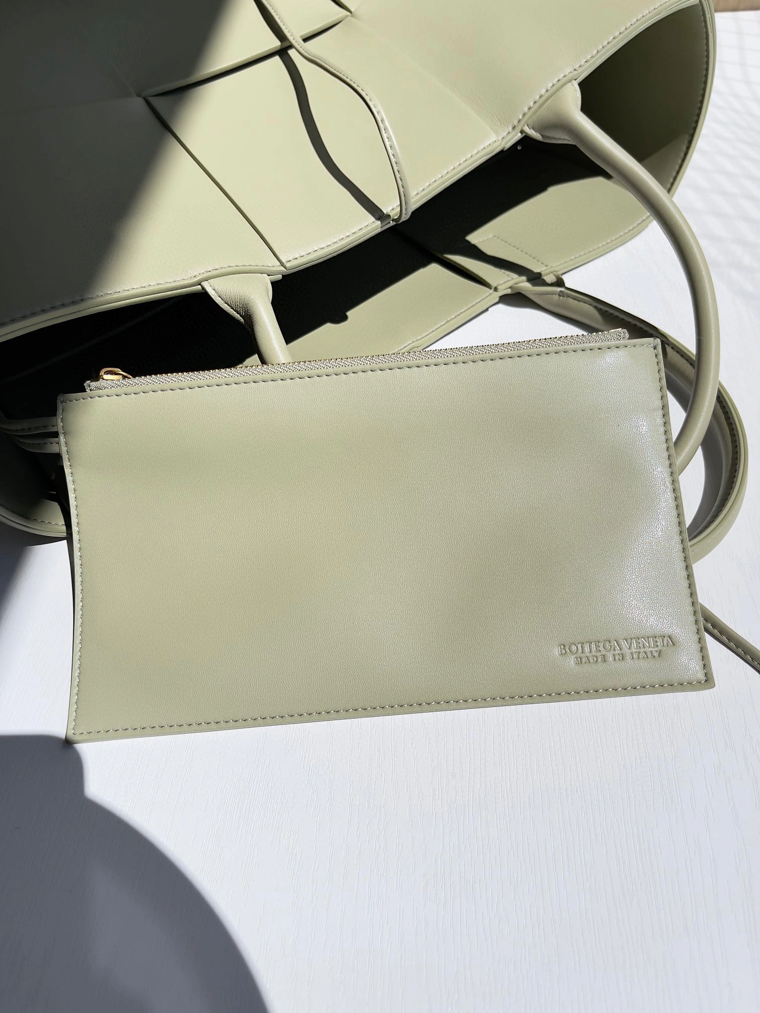 MOMO- high quality version 609175-VCQC2-7450 Bottega Veneta Arco Tote item：B-B063I0711C