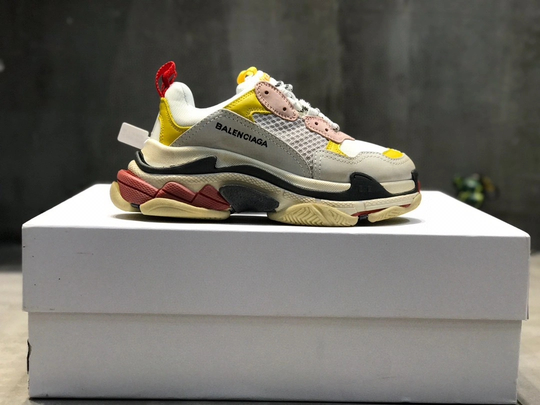 &high quality version Balenciga Triple S White Blue item number:099I138X0480I1704