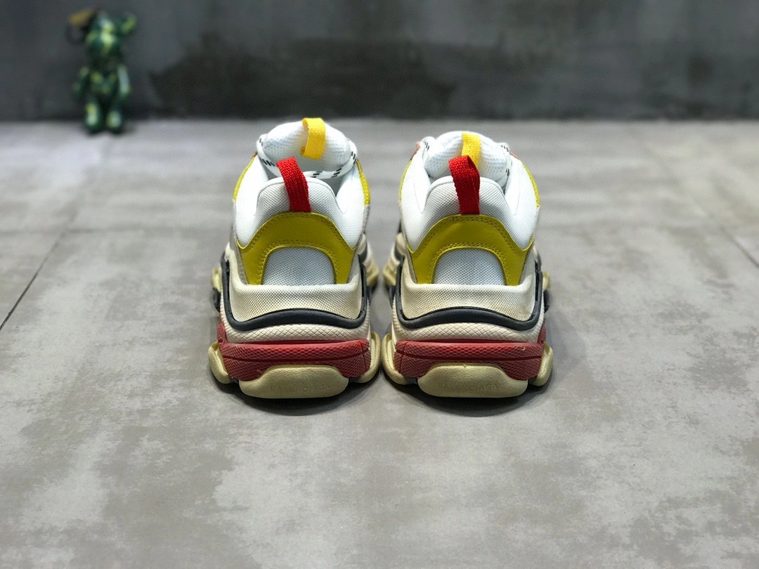 &high quality version Balenciga Triple S White Blue item number:099I138X0480I1704