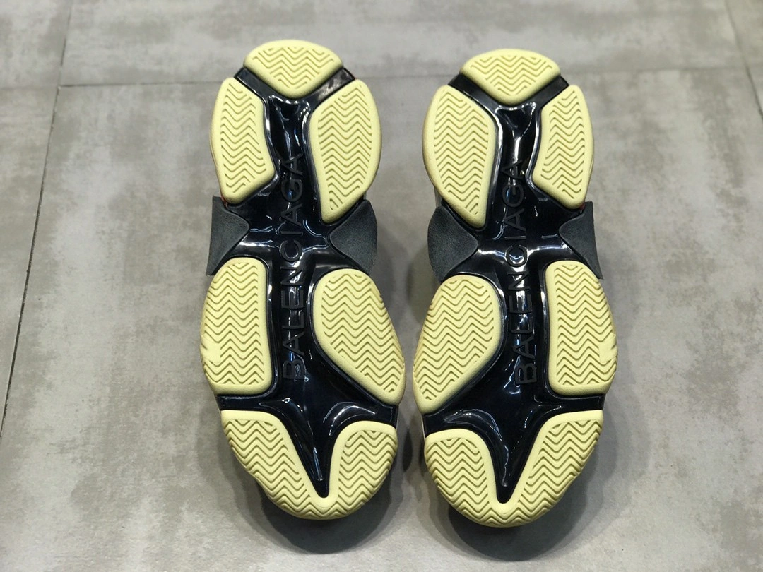 &high quality version Balenciga Triple S White Blue item number:099I138X0480I1704