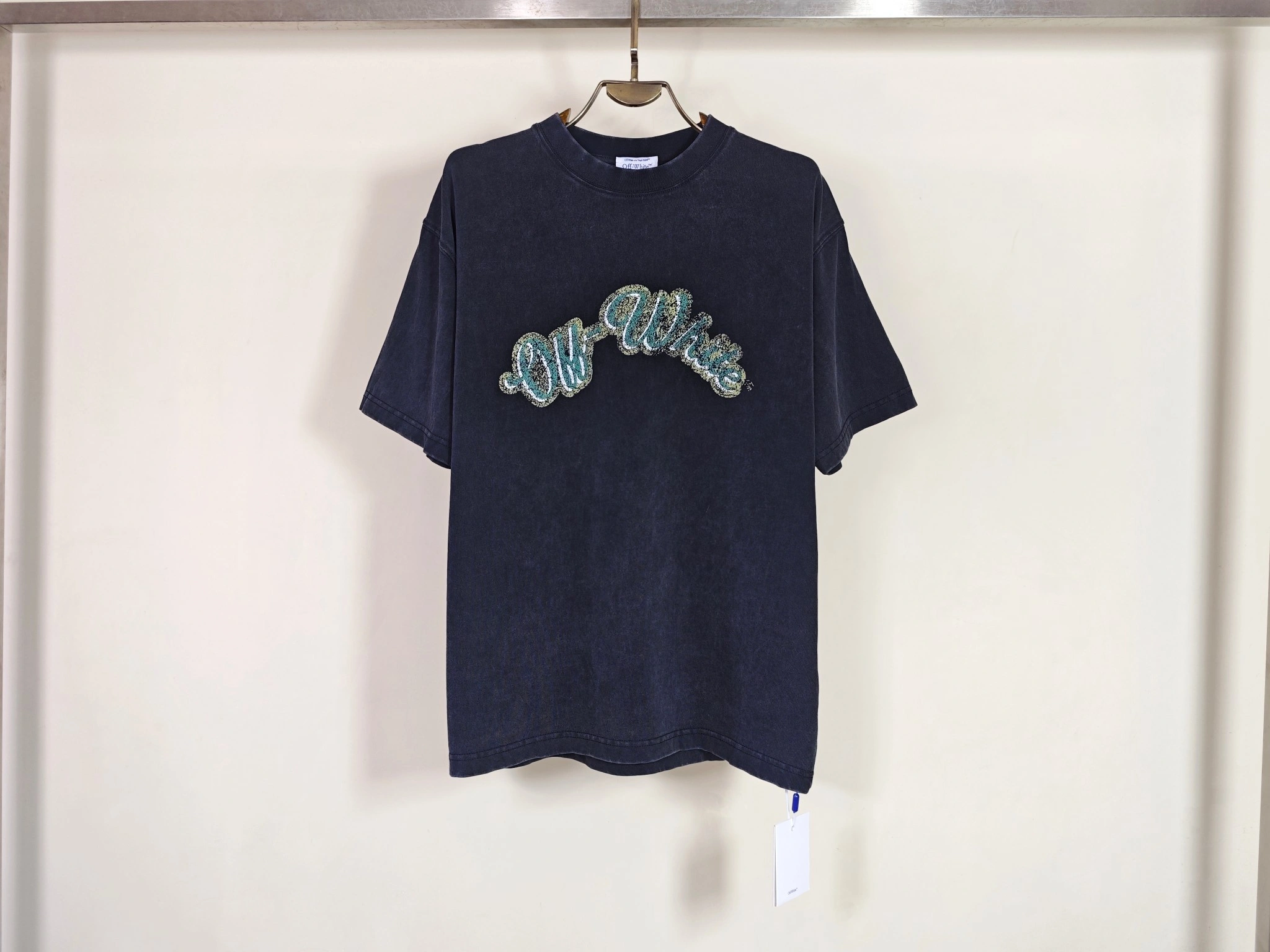 Gemini- Off Whit5 T shirt 280K high quality 280K cotton big cutting oversized item:E-FL29H3013