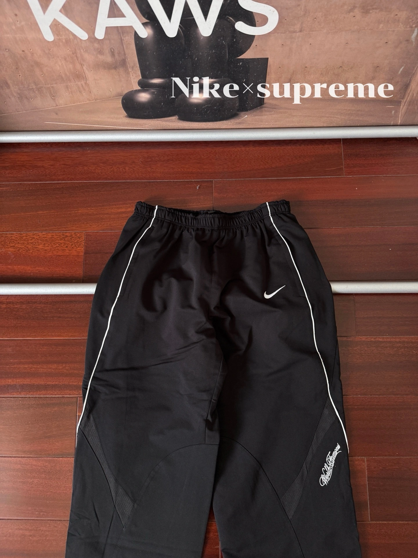 Gemini-- S575 Supreme x Nike SS25 WEEK4 Track Jacket logo embroidery item: E-F000J0217