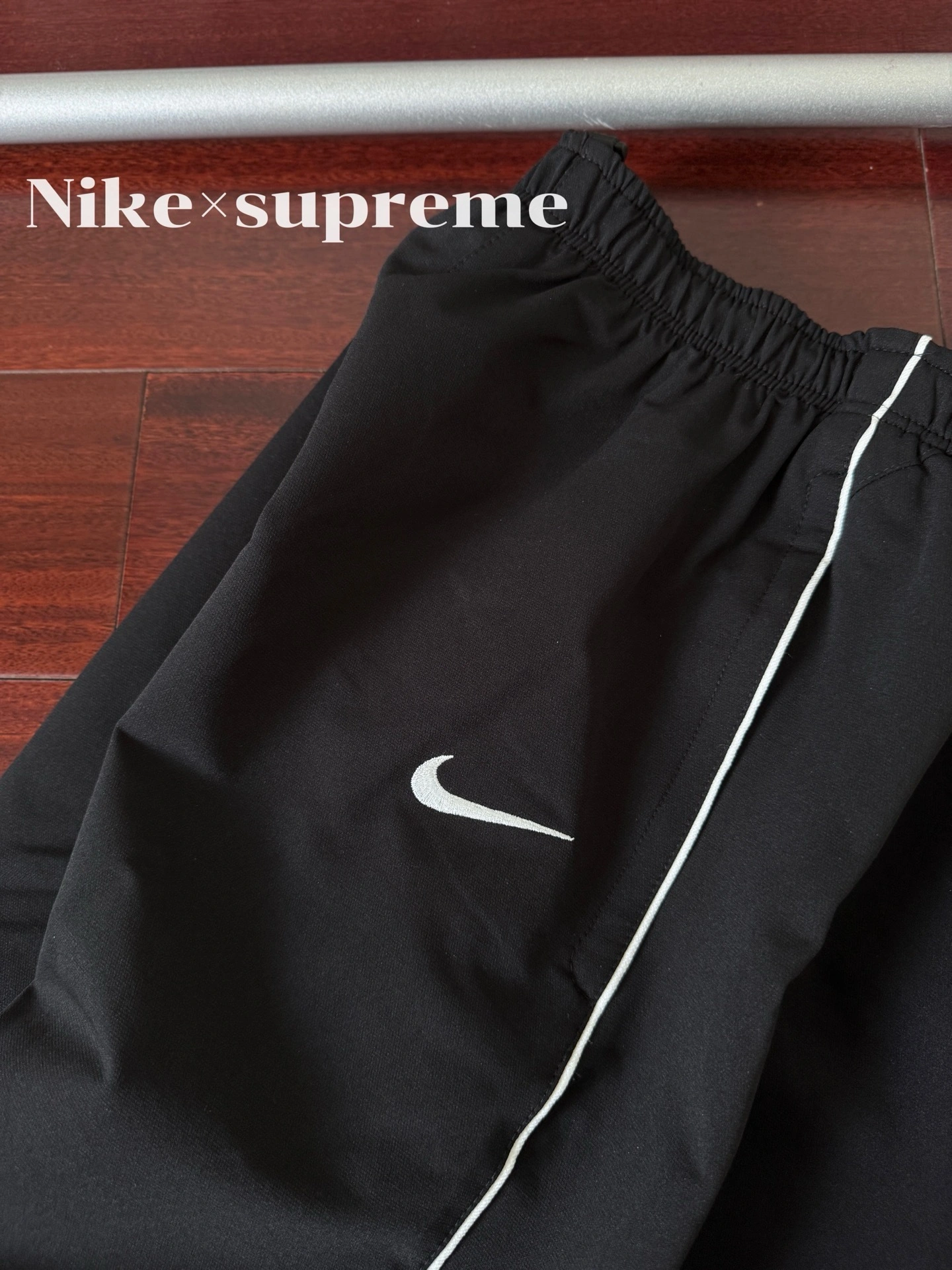 Gemini-- S575 Supreme x Nike SS25 WEEK4 Track Jacket logo embroidery item: E-F000J0217