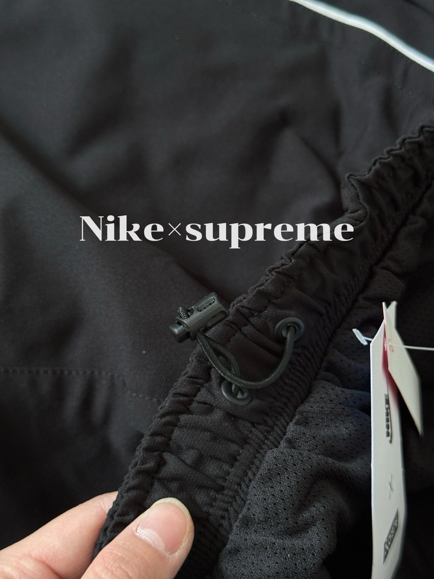 Gemini-- S575 Supreme x Nike SS25 WEEK4 Track Jacket logo embroidery item: E-F000J0217