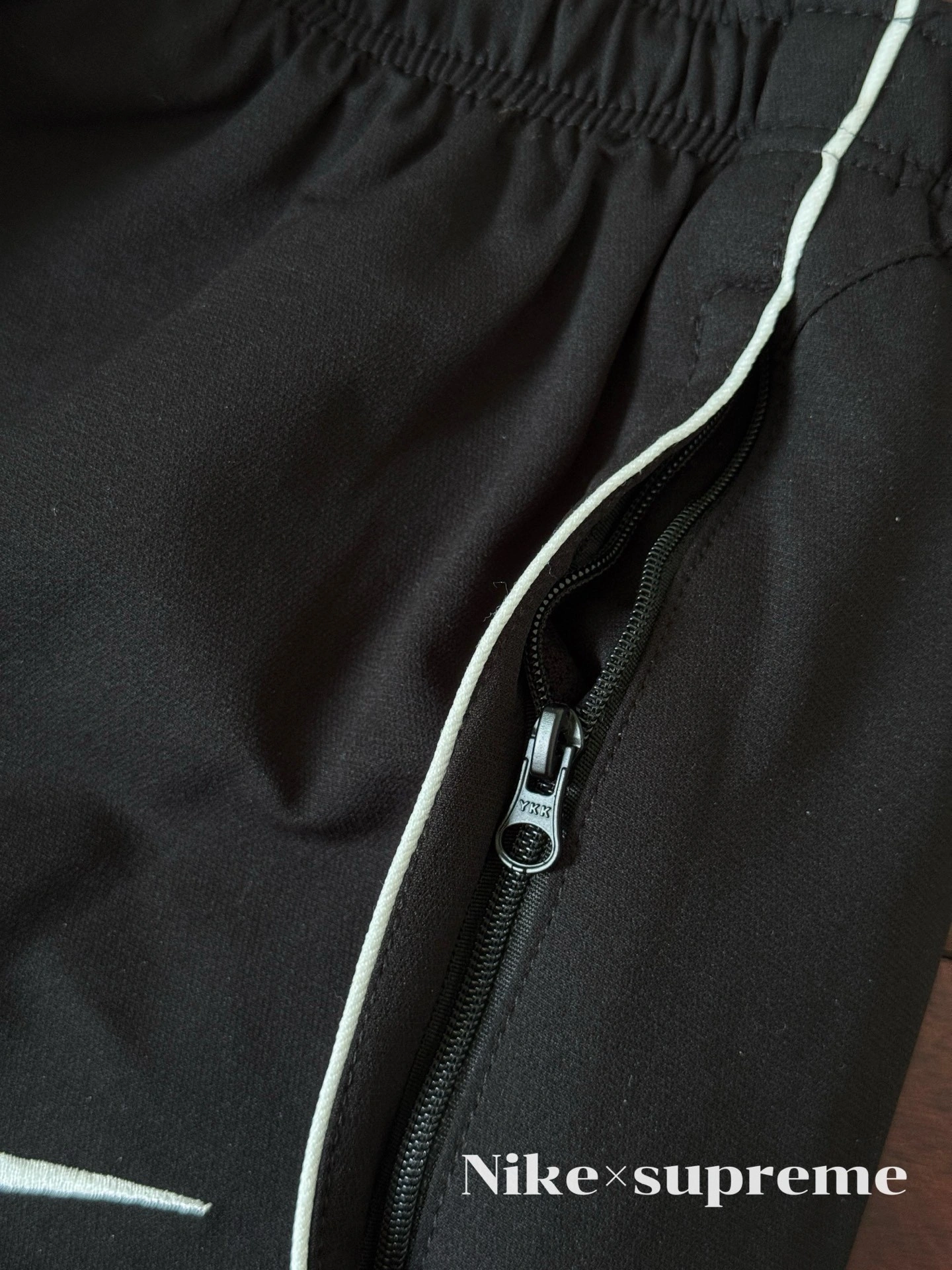 Gemini-- S575 Supreme x Nike SS25 WEEK4 Track Jacket logo embroidery item: E-F000J0217