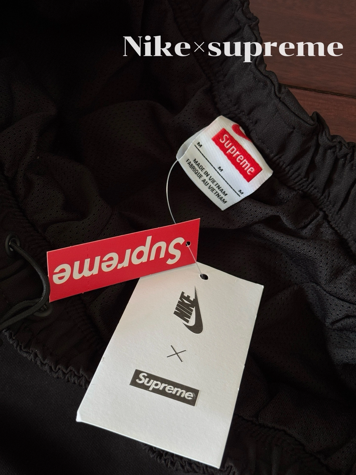 Gemini-- S575 Supreme x Nike SS25 WEEK4 Track Jacket logo embroidery item: E-F000J0217