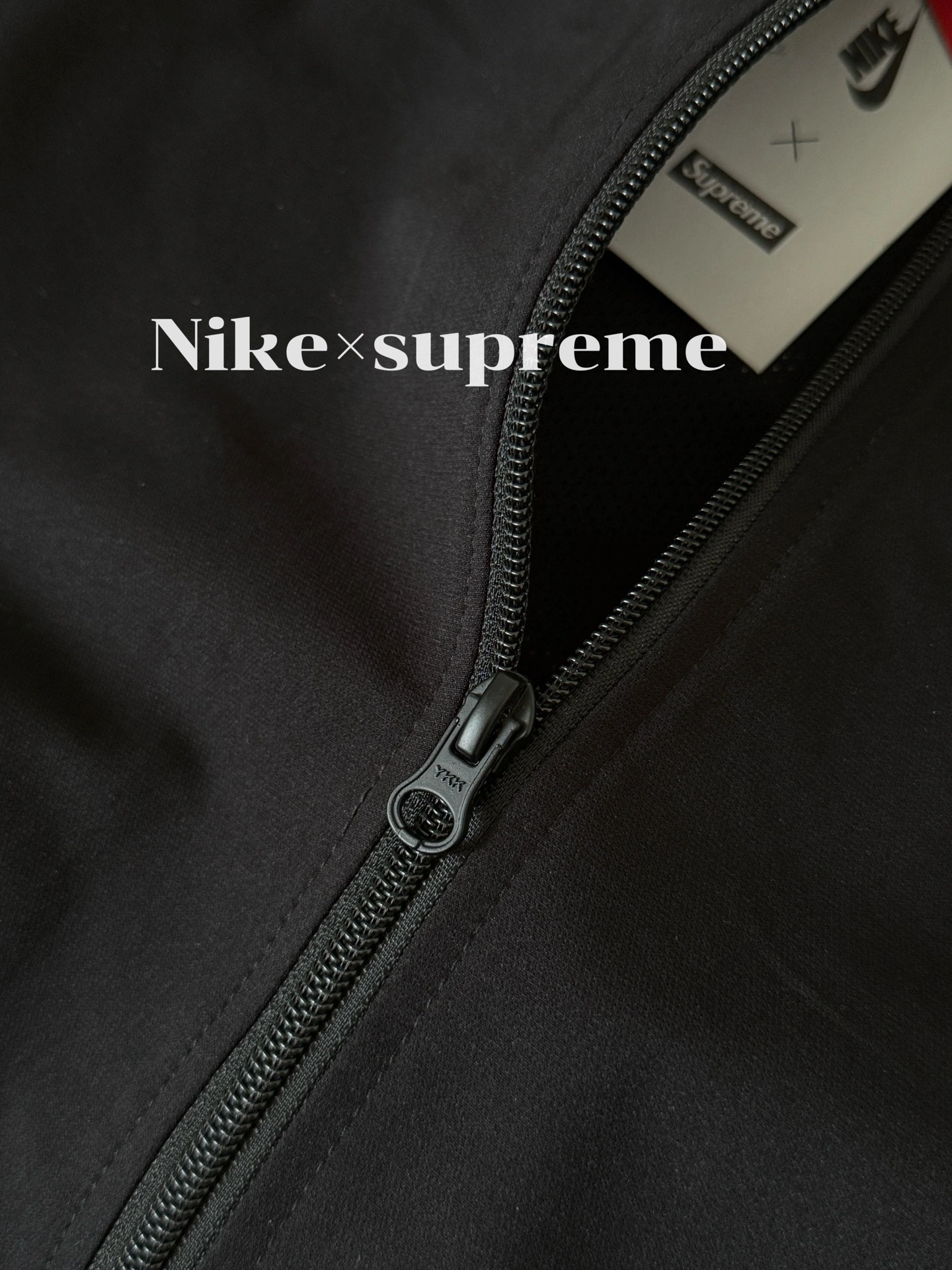 Gemini-- S575 Supreme x Nike SS25 WEEK4 Track Jacket logo embroidery item: E-F000J0217