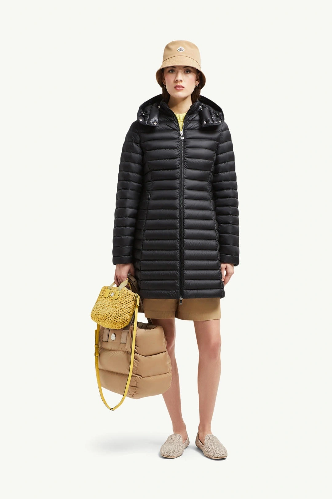 Victoria-- 7o9385r Down jacket nylon white goose down 2colour item: E-F140J1217-2H
