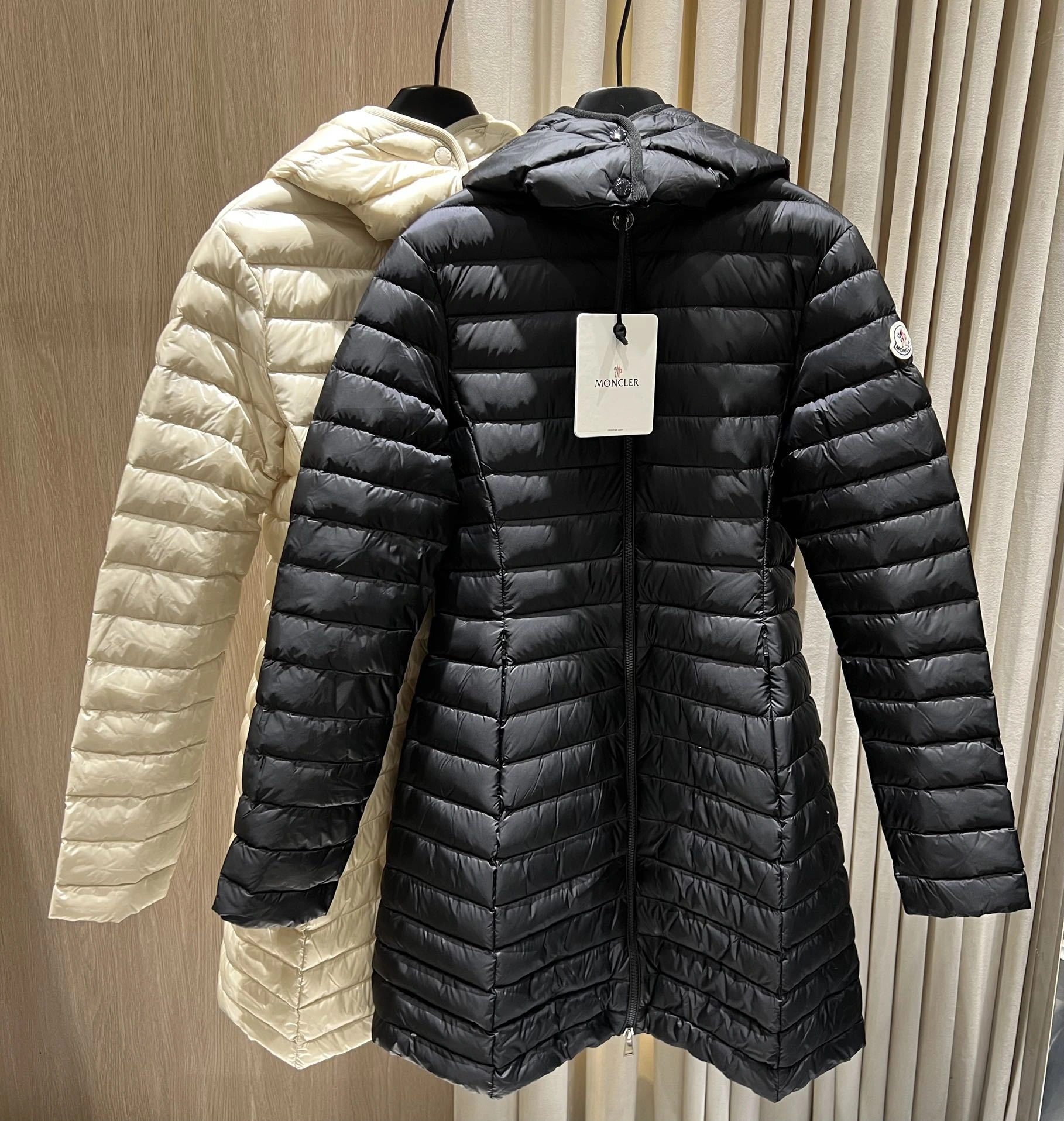 Victoria-- 7o9385r Down jacket nylon white goose down 2colour item: E-F140J1217-2H