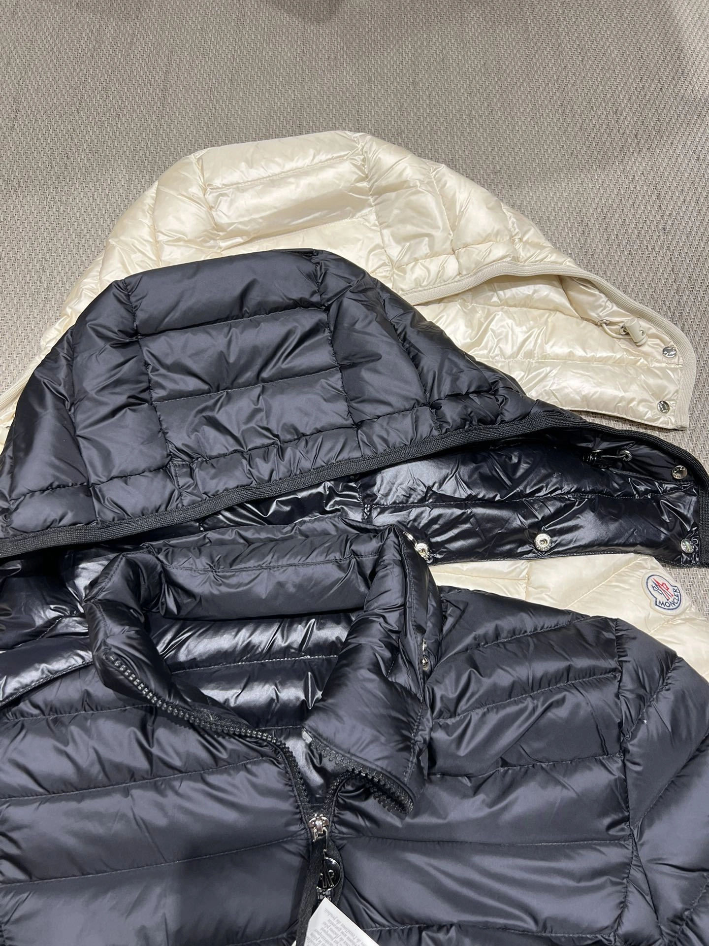 Victoria-- 7o9385r Down jacket nylon white goose down 2colour item: E-F140J1217-2H