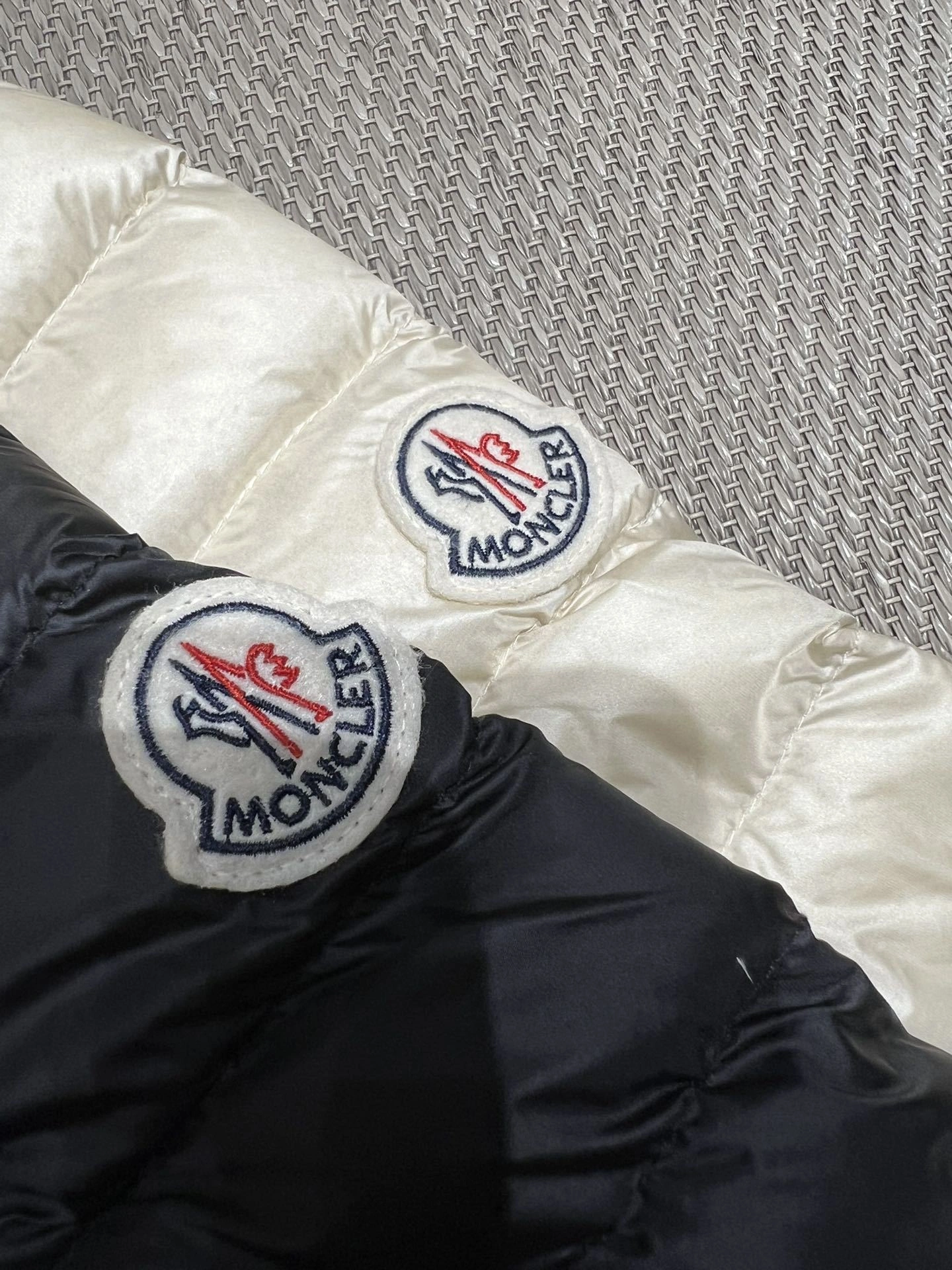 Victoria-- 7o9385r Down jacket nylon white goose down 2colour item: E-F140J1217-2H