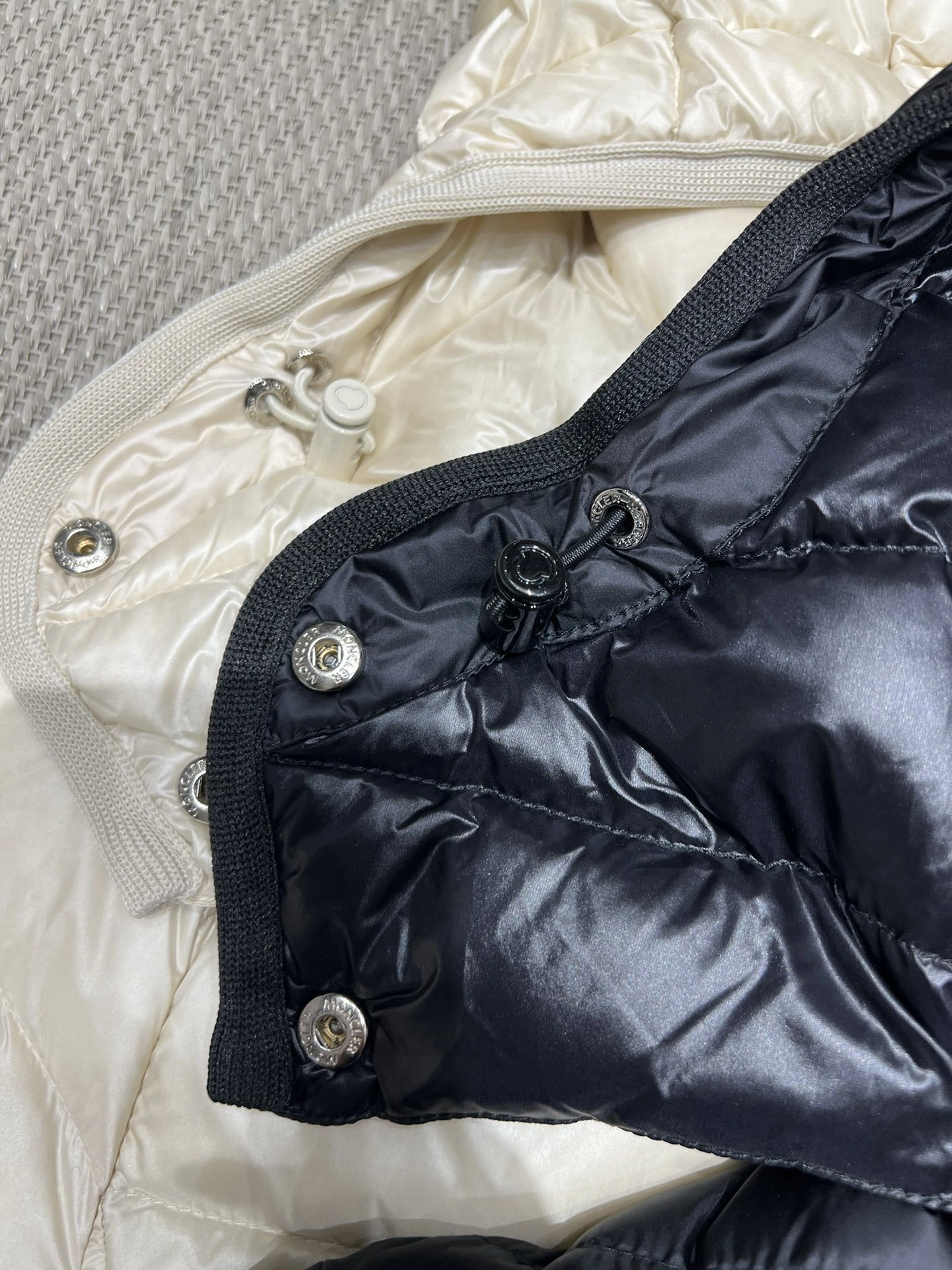 Victoria-- 7o9385r Down jacket nylon white goose down 2colour item: E-F140J1217-2H