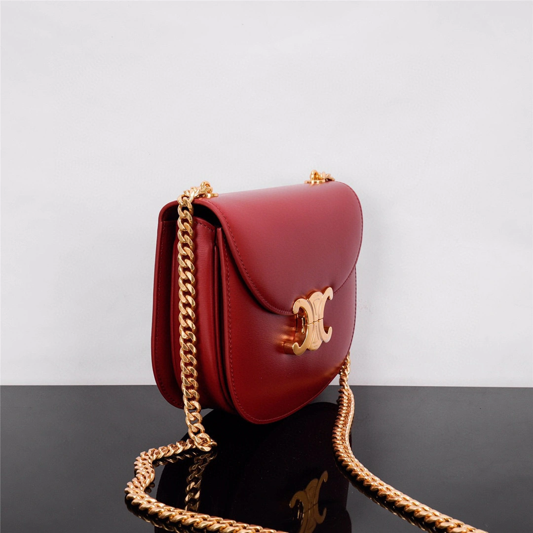 MOMO- high quality version 110973BF4-27VD TEEN BESACE TRIOMPHE cowhide item：B-B000J2105C