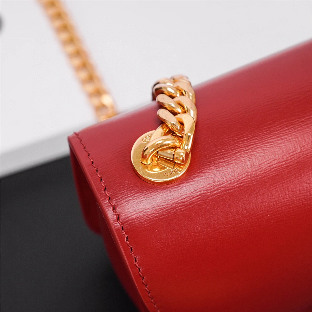 MOMO- high quality version 110973BF4-27VD TEEN BESACE TRIOMPHE cowhide item：B-B000J2105C