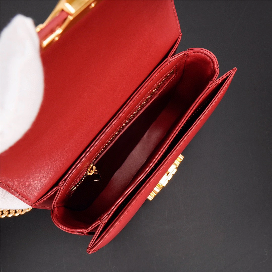 MOMO- high quality version 110973BF4-27VD TEEN BESACE TRIOMPHE cowhide item：B-B000J2105C