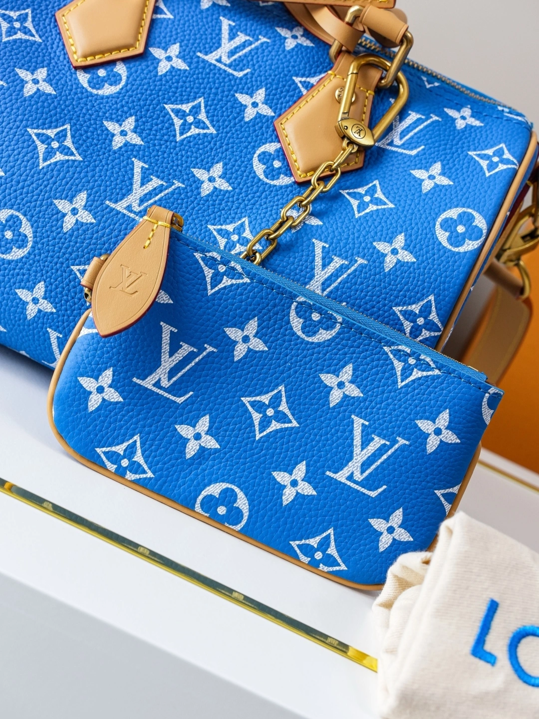 MOMO-- 8V M24424 high quality version Speedy P129 Bandoulière 25 Monogram Leather cowhide sheepskin item:E-B177I1744