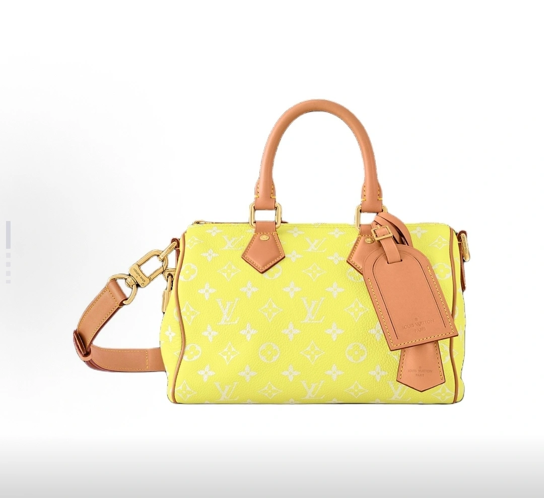 MOMO-- 8V M13902 high quality version Speedy P129 Bandoulière 25 Monogram Leather cowhide sheepskin item:E-B177I1745