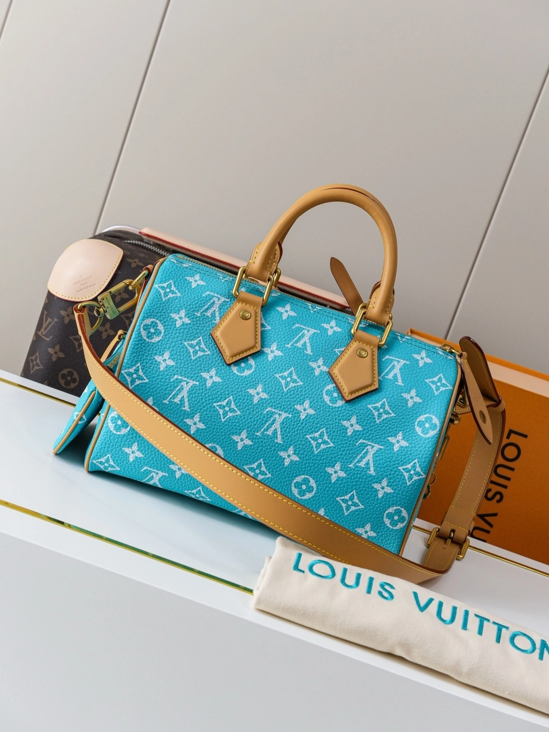 MOMO-- 8V M11561 high quality version Speedy P129 Bandoulière 25 Monogram Leather cowhide sheepskin item:E-B177I1746