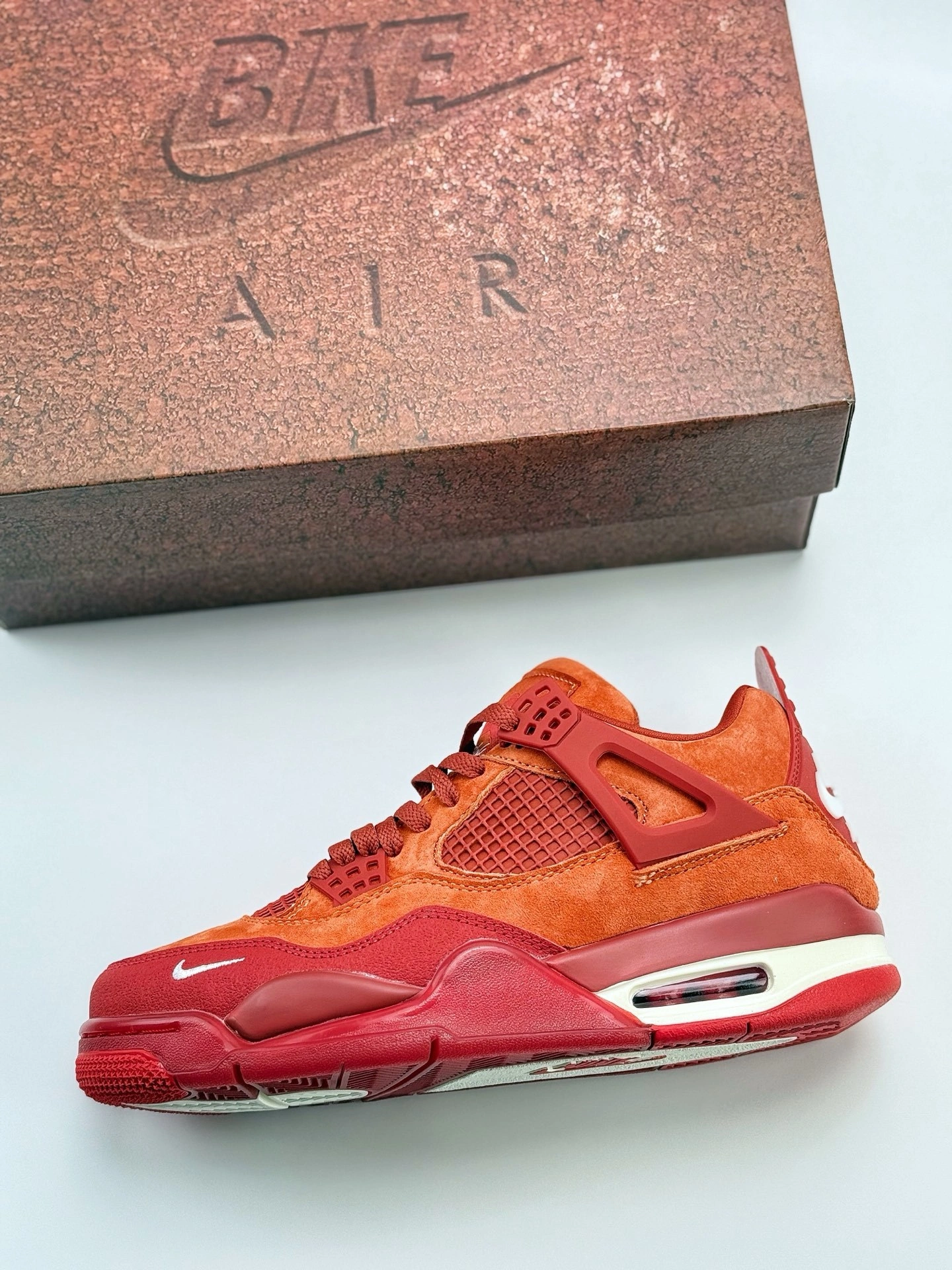 Flying pig--1ir Jor419 HF4340-800 1ir Jor419 4 Retro Low x Nigel Sylvester OG "Brick by Brick" BIKE item: E-X067L2055B